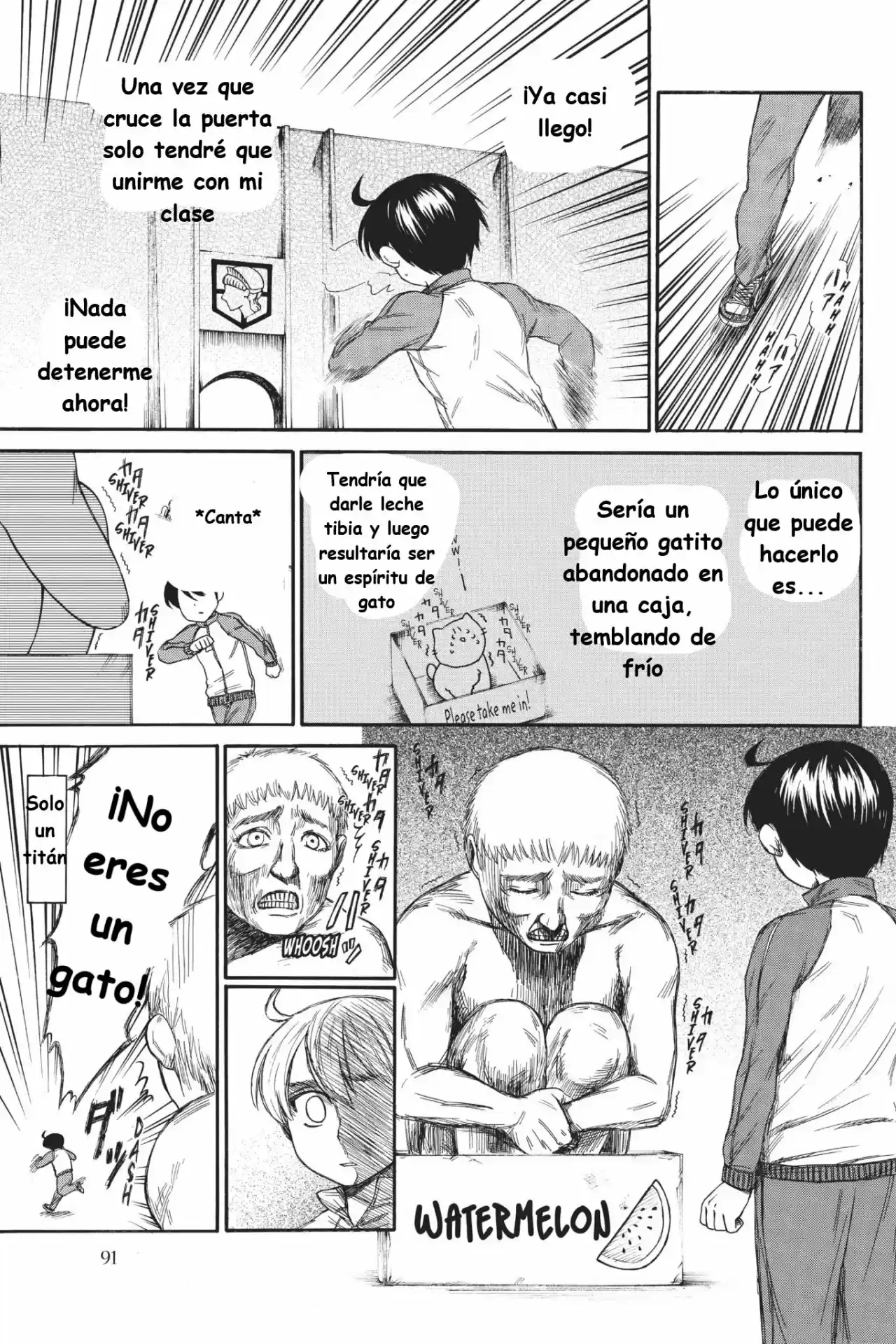 Shingeki! Kyojin Chuugakkou Mare Academy - Capítulo 5 - Página 7 - LectorTMOo