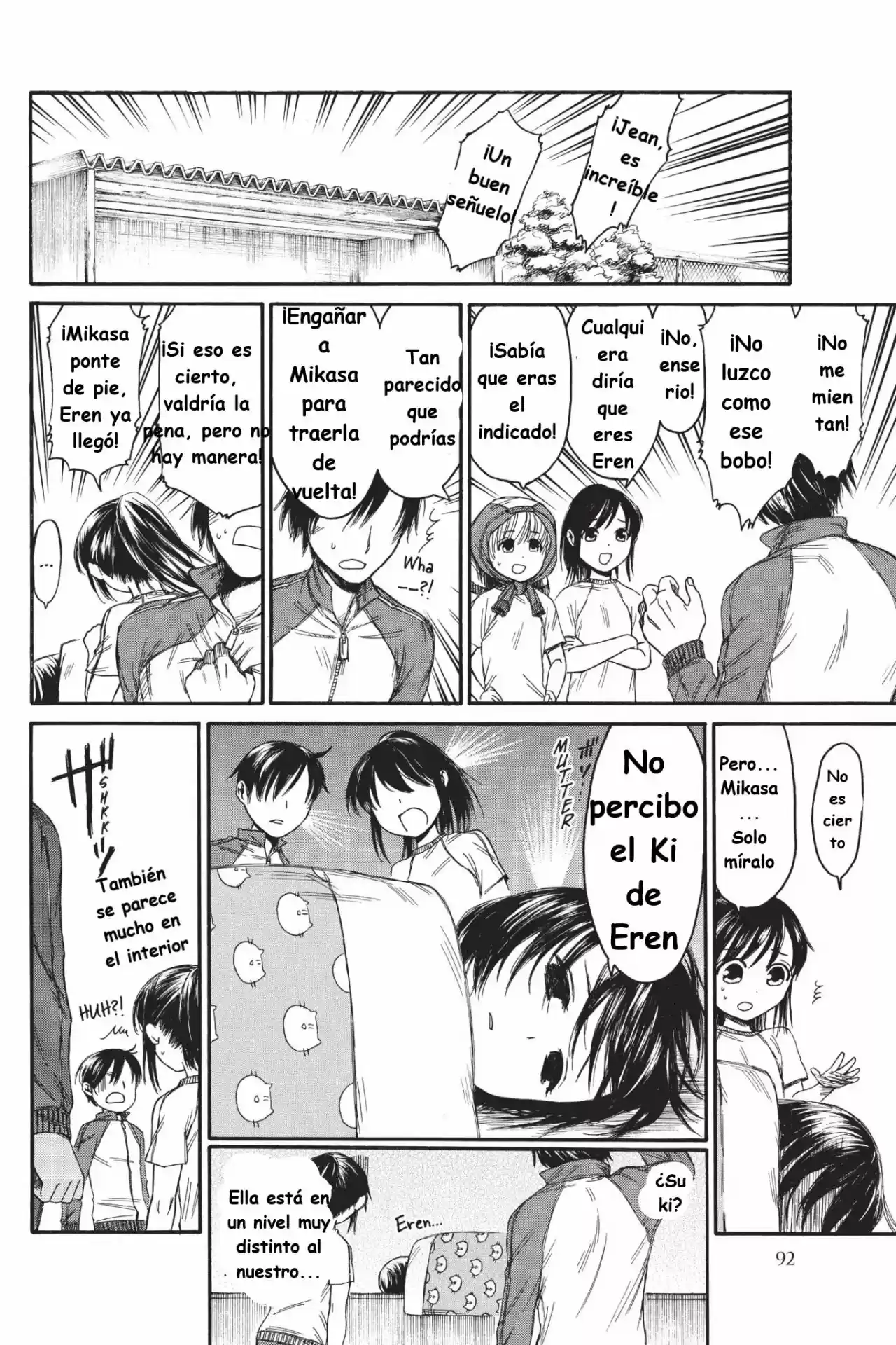 Shingeki! Kyojin Chuugakkou Mare Academy - Capítulo 5 - Página 8 - LectorTMOo