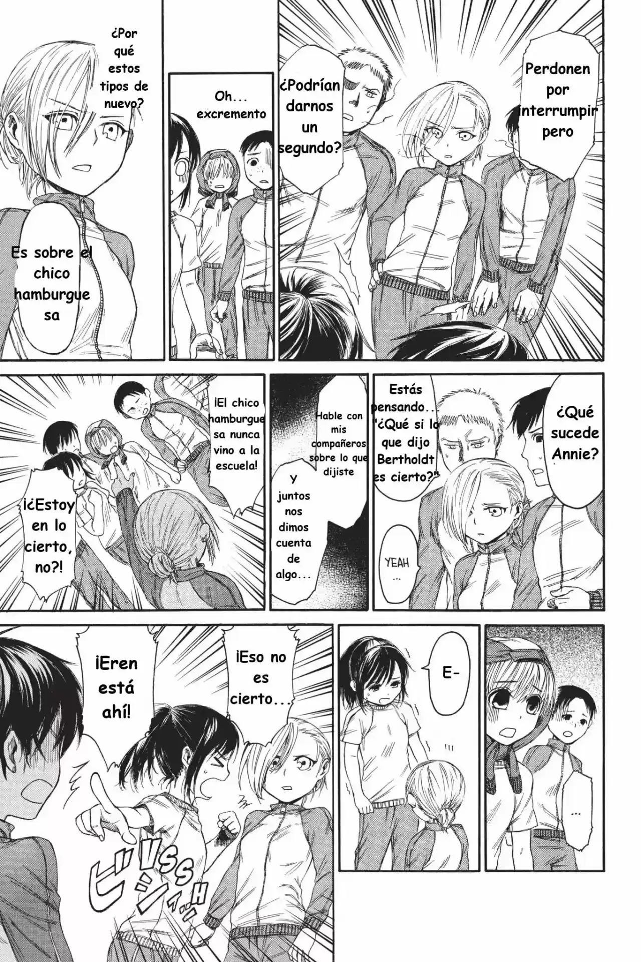 Shingeki! Kyojin Chuugakkou Mare Academy - Capítulo 5 - Página 9 - LectorTMOo