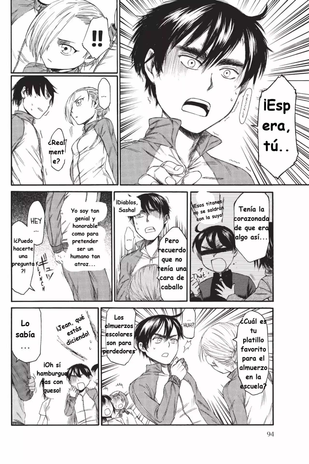 Shingeki! Kyojin Chuugakkou Mare Academy - Capítulo 5 - Página 10 - LectorTMOo