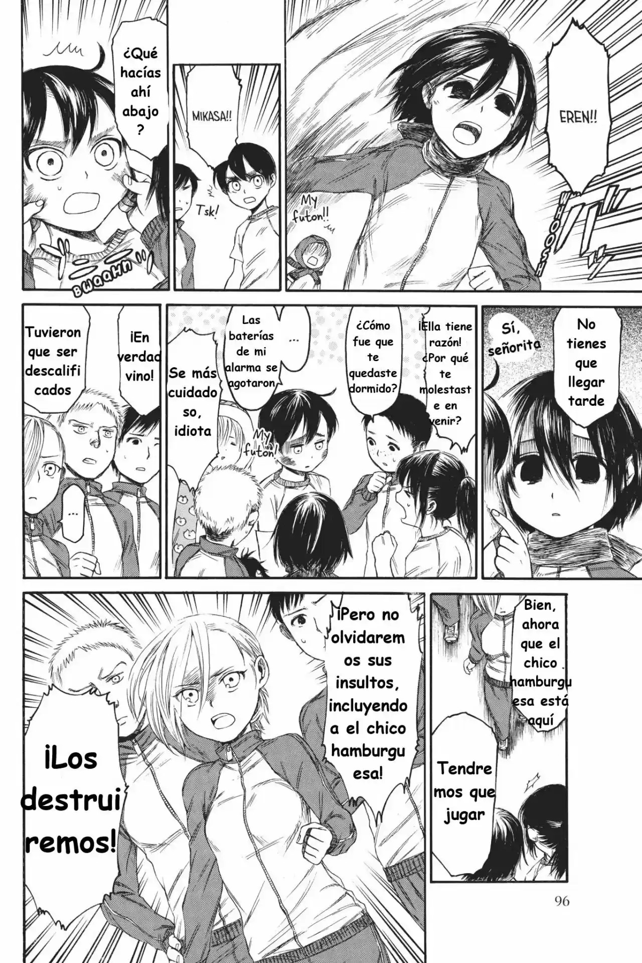 Shingeki! Kyojin Chuugakkou Mare Academy - Capítulo 5 - Página 12 - LectorTMOo