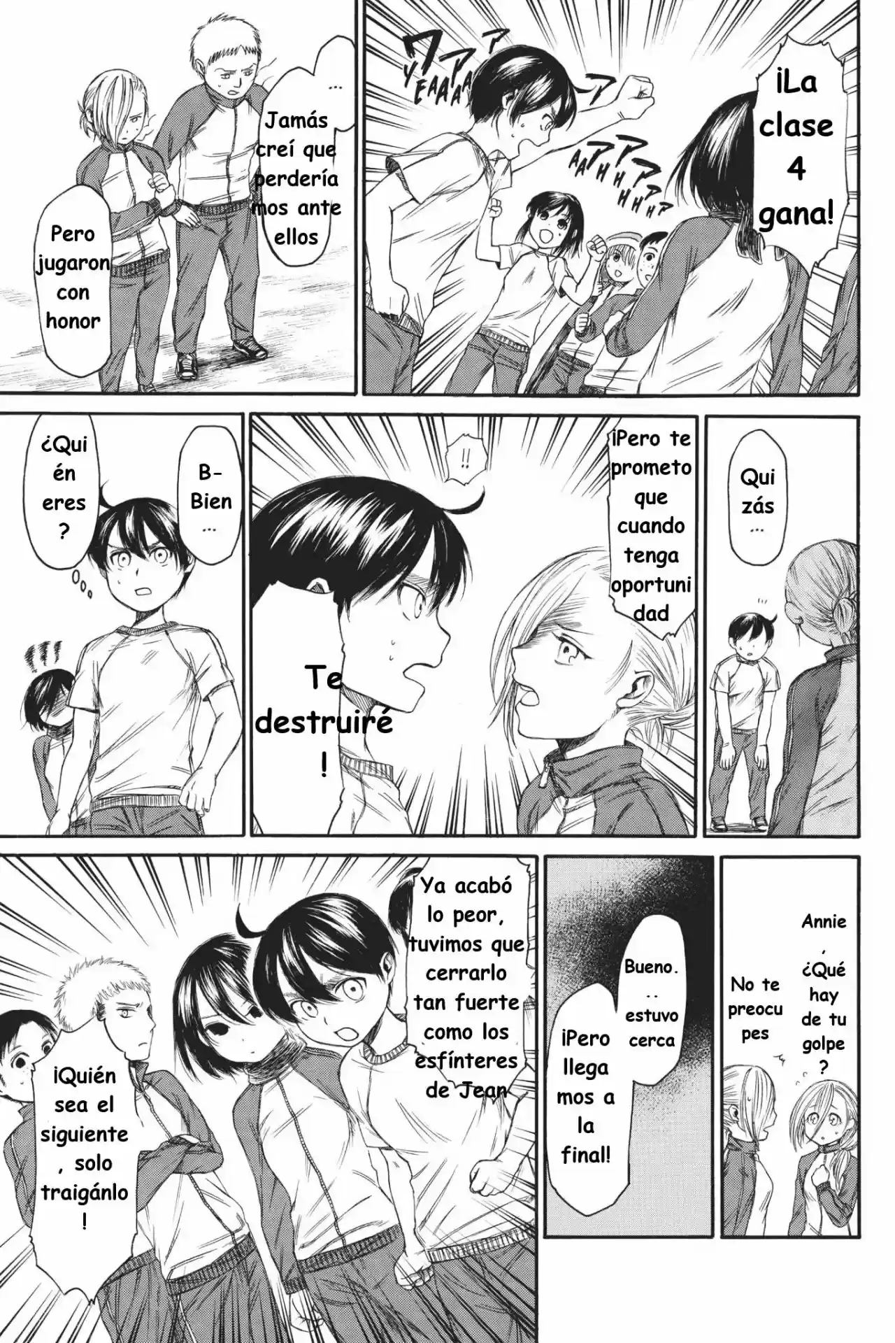 Shingeki! Kyojin Chuugakkou Mare Academy - Capítulo 5 - Página 17 - LectorTMOo