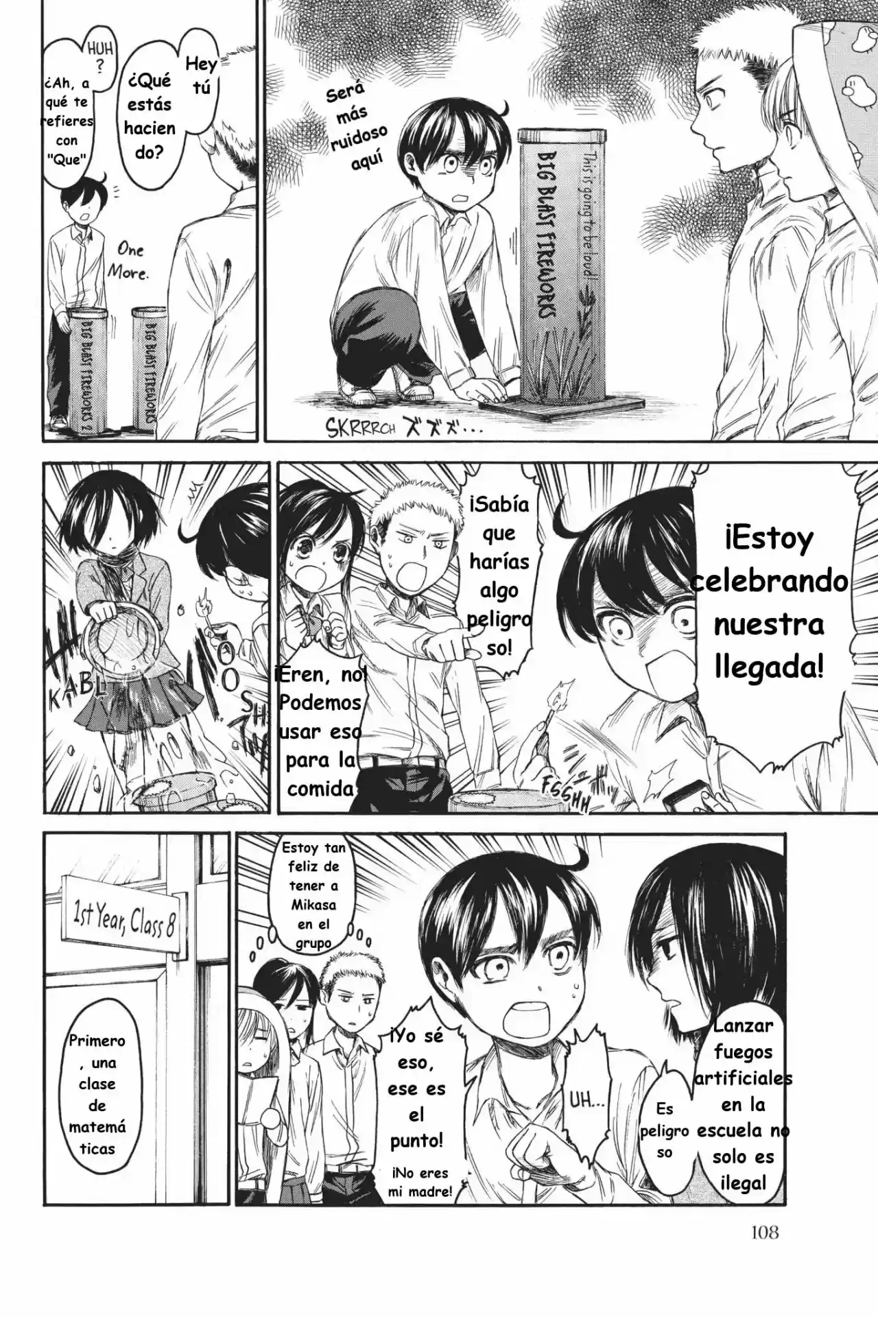Shingeki! Kyojin Chuugakkou Mare Academy - Capítulo 6 - Página 4 - LectorTMOo