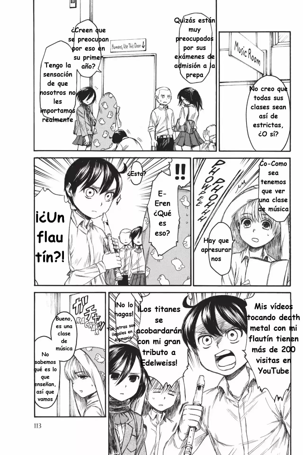 Shingeki! Kyojin Chuugakkou Mare Academy - Capítulo 6 - Página 9 - LectorTMOo