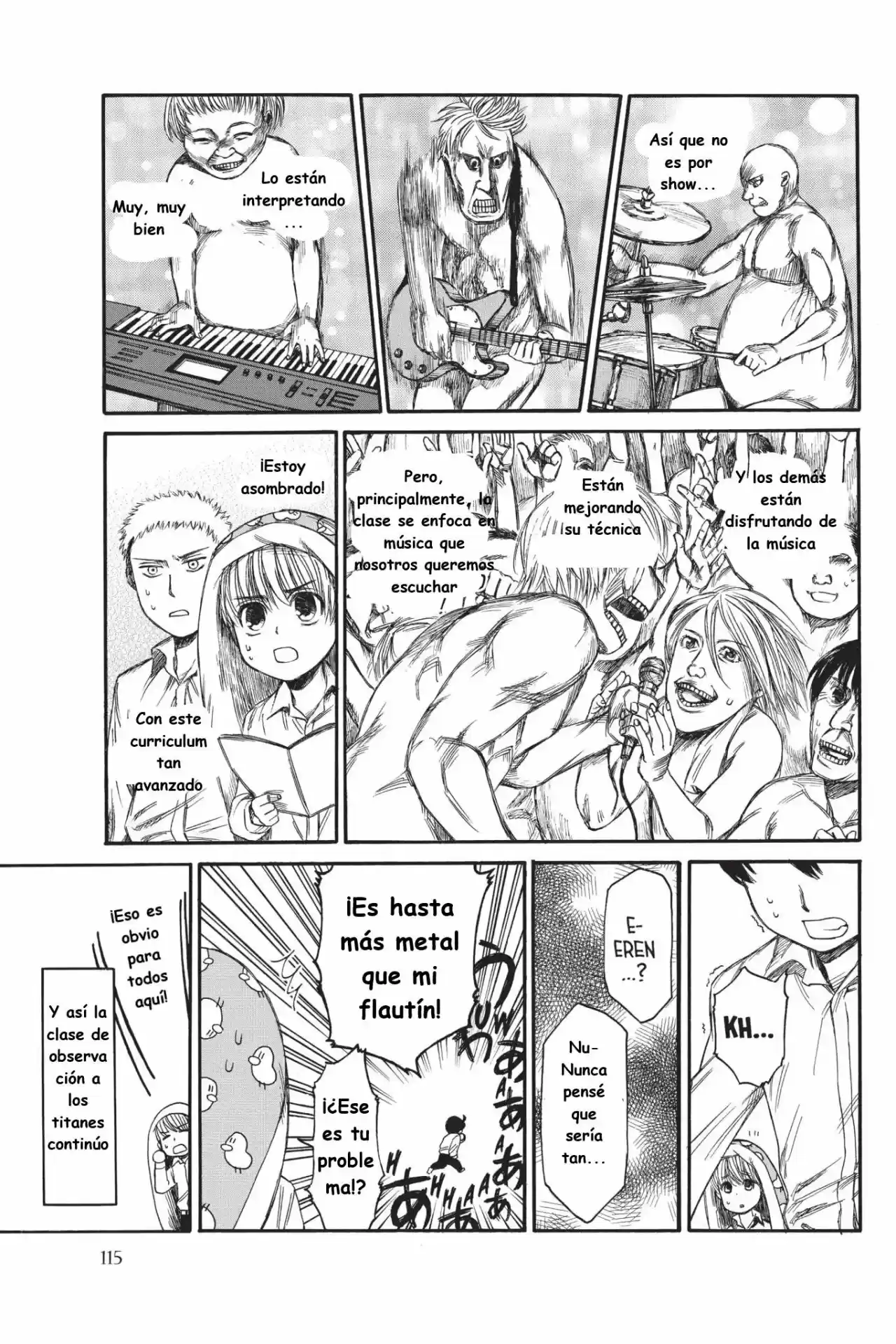 Shingeki! Kyojin Chuugakkou Mare Academy - Capítulo 6 - Página 11 - LectorTMOo