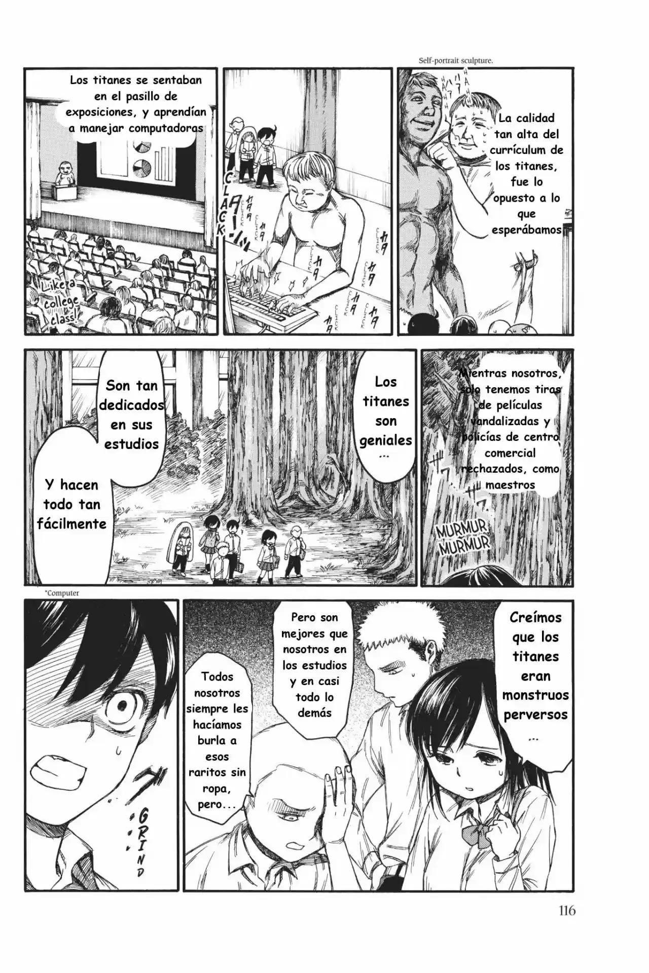 Shingeki! Kyojin Chuugakkou Mare Academy - Capítulo 6 - Página 12 - LectorTMOo