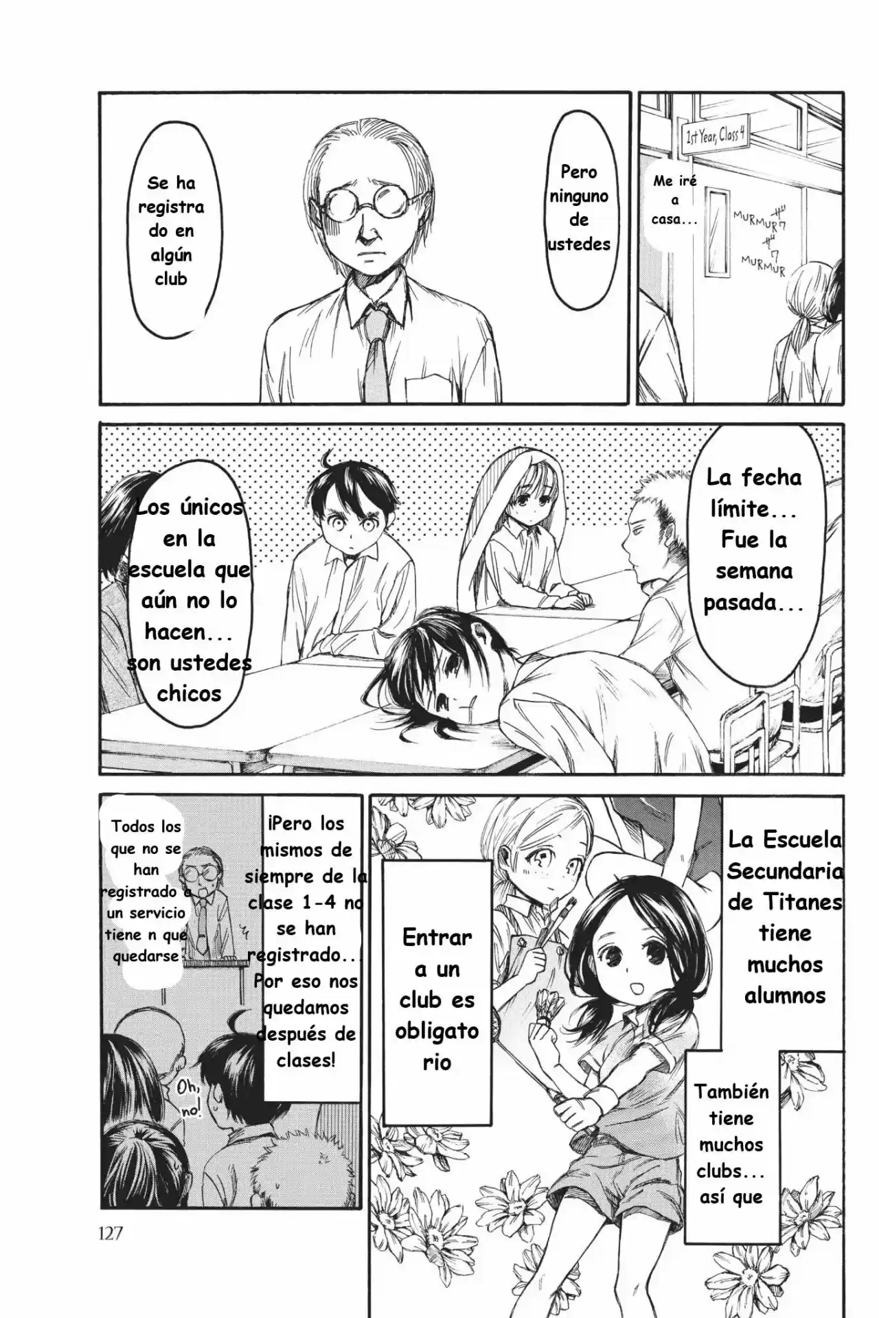 Shingeki! Kyojin Chuugakkou Mare Academy - Capítulo 7 - Página 3 - LectorTMOo