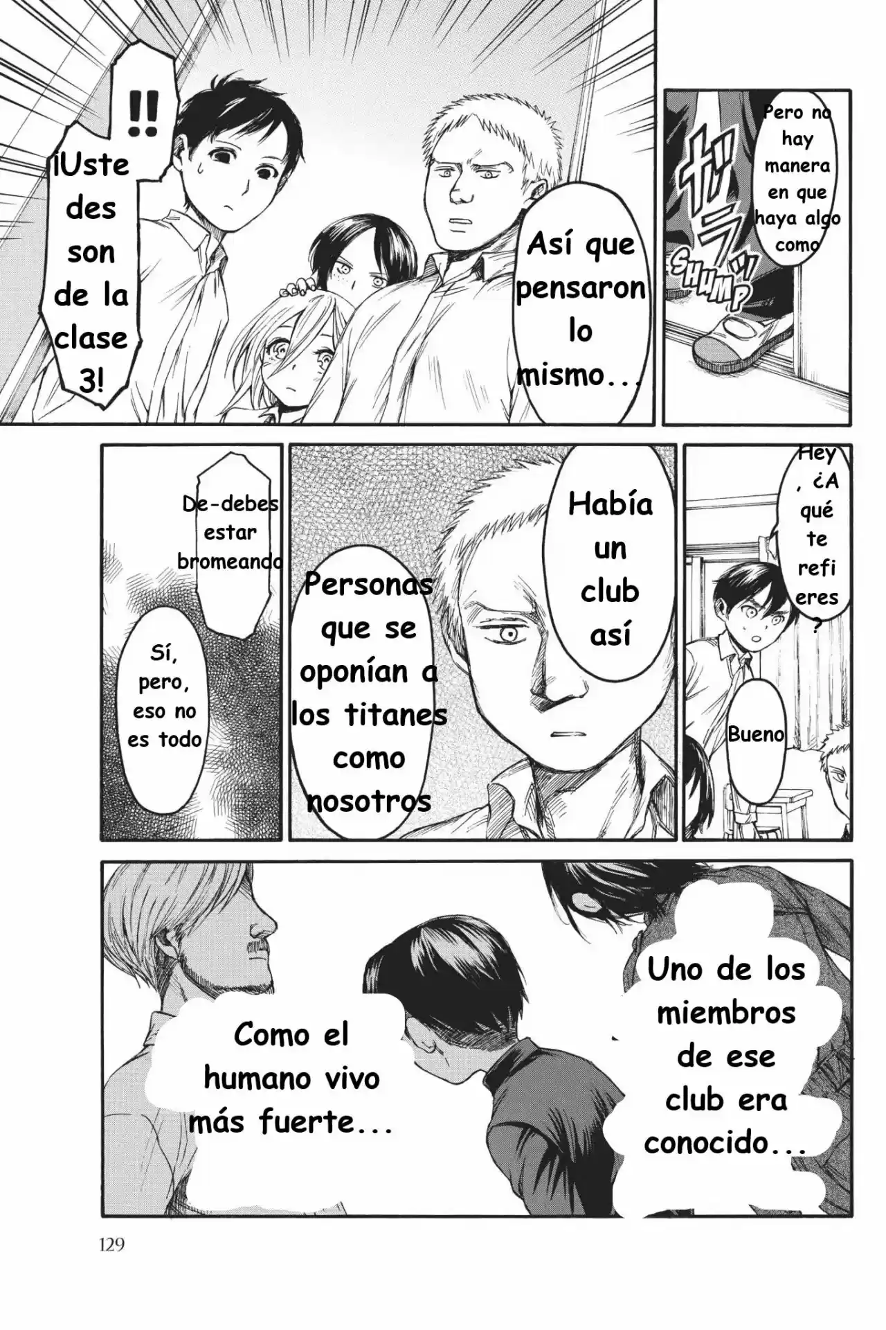Shingeki! Kyojin Chuugakkou Mare Academy - Capítulo 7 - Página 5 - LectorTMOo