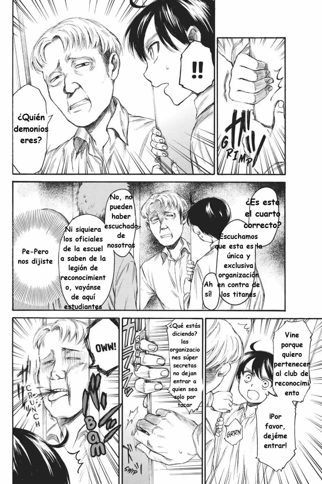 Shingeki! Kyojin Chuugakkou Mare Academy - Capítulo 7 - Página 8 - LectorTMOo