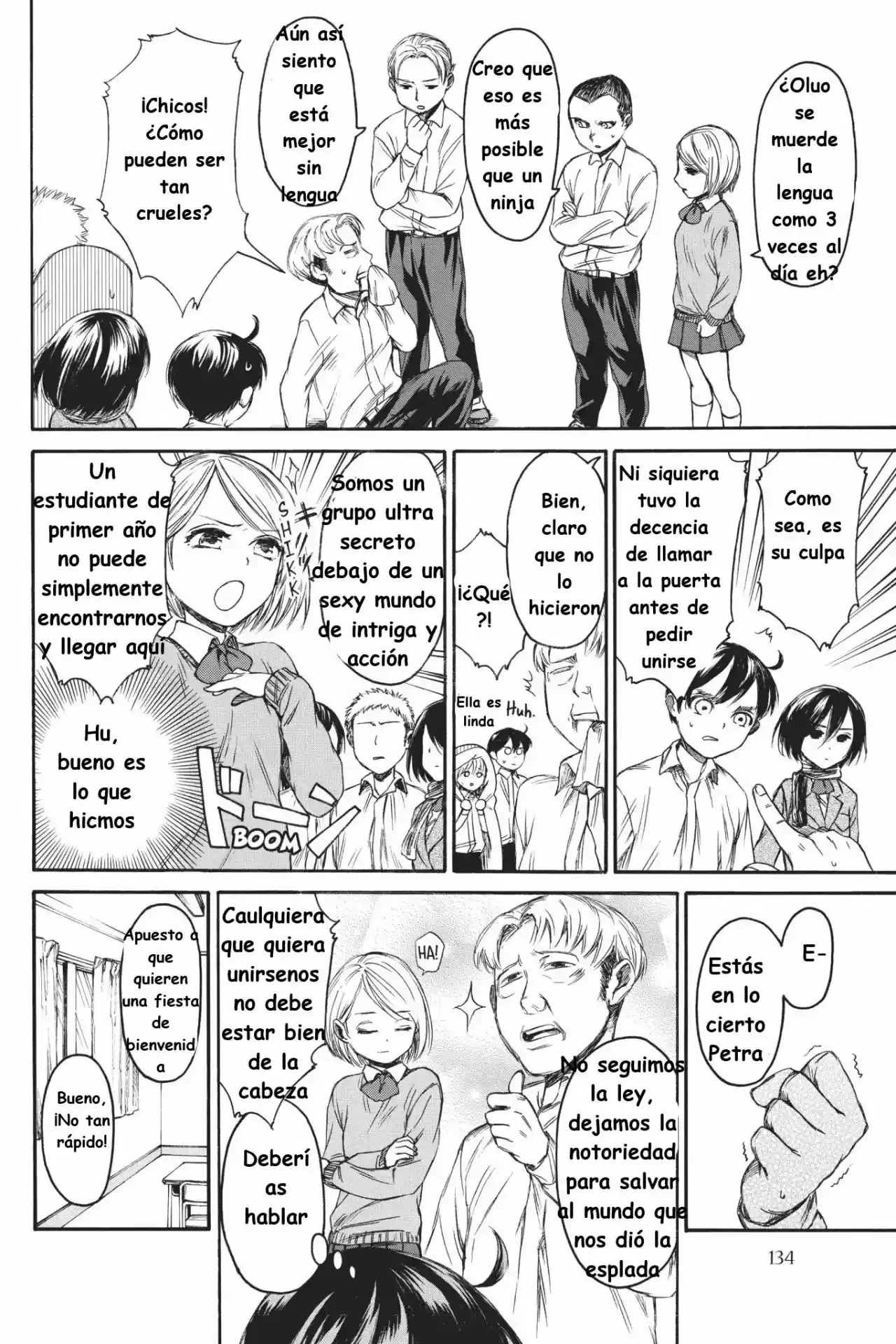 Shingeki! Kyojin Chuugakkou Mare Academy - Capítulo 7 - Página 10 - LectorTMOo