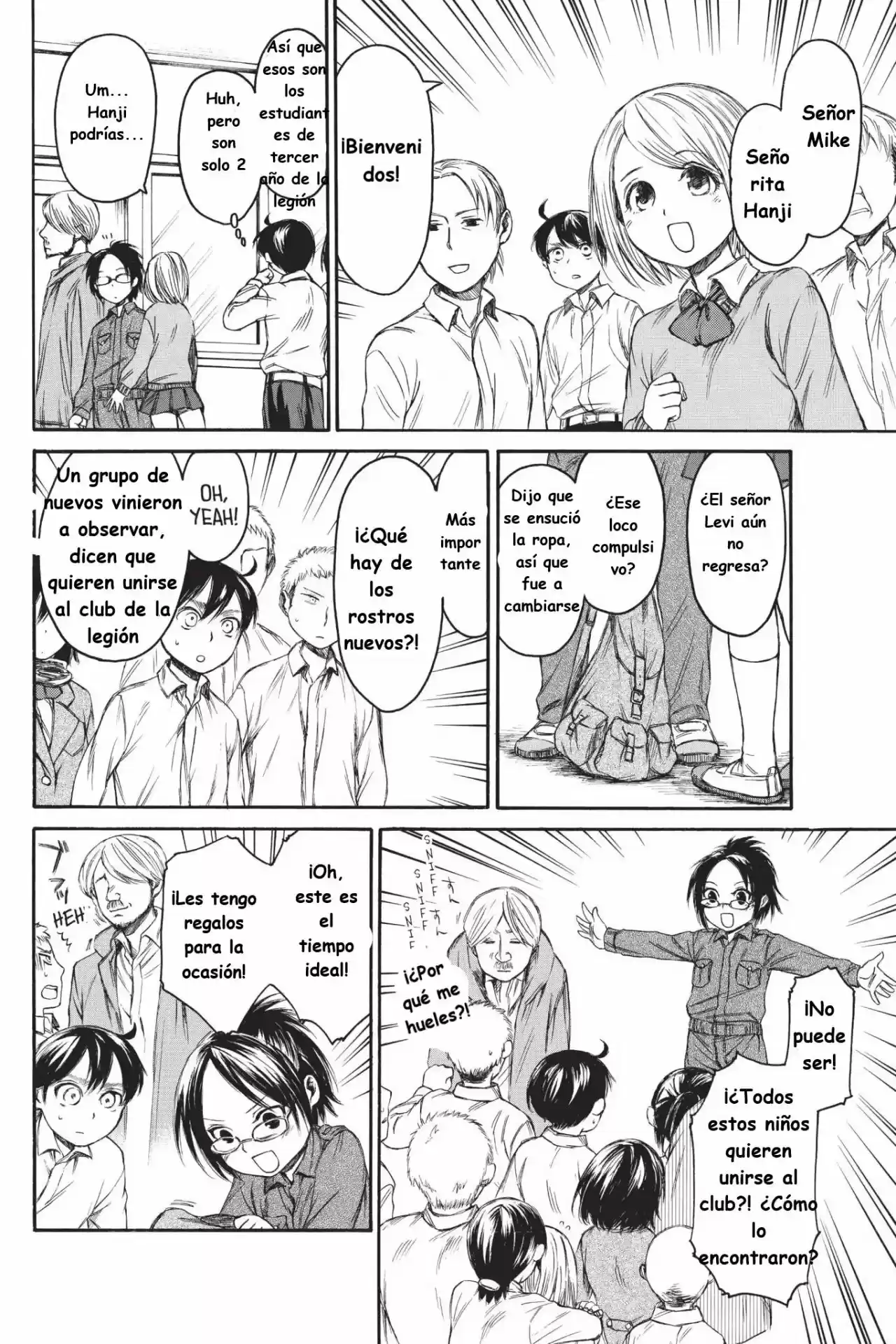 Shingeki! Kyojin Chuugakkou Mare Academy - Capítulo 7 - Página 12 - LectorTMOo