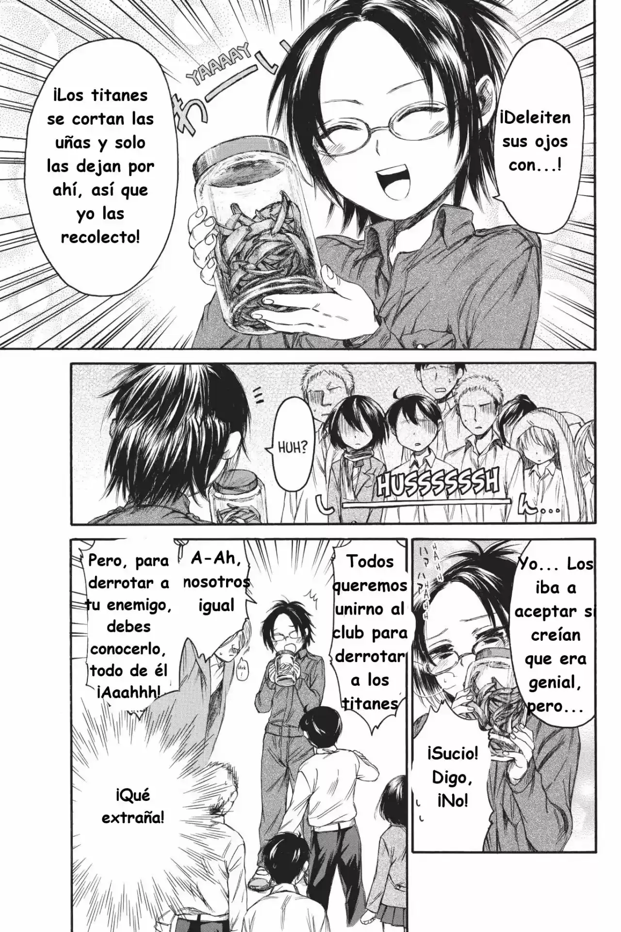Shingeki! Kyojin Chuugakkou Mare Academy - Capítulo 7 - Página 13 - LectorTMOo