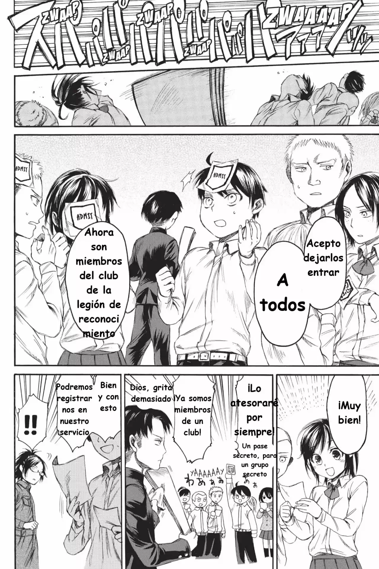 Shingeki! Kyojin Chuugakkou Mare Academy - Capítulo 7 - Página 18 - LectorTMOo