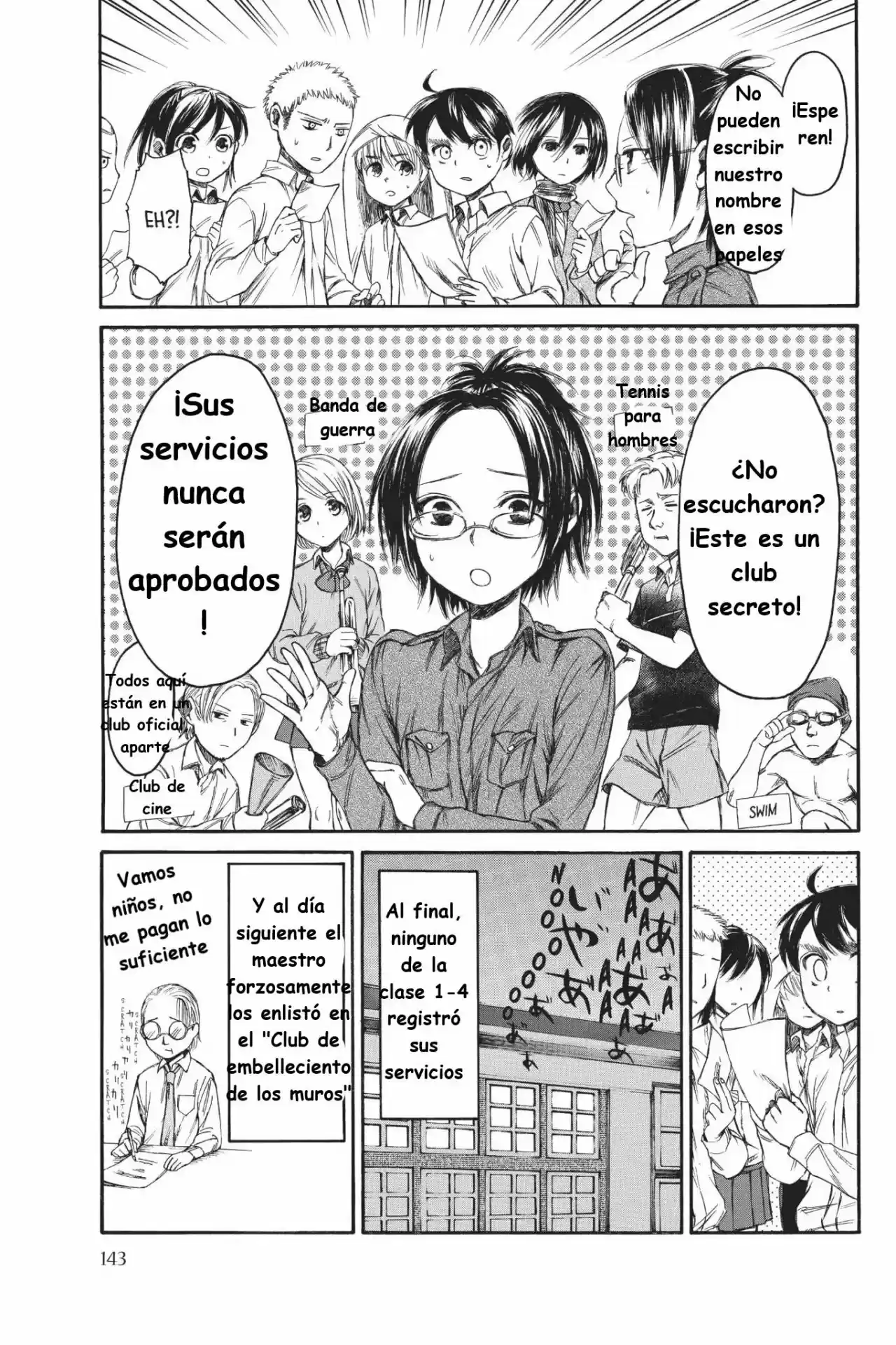 Shingeki! Kyojin Chuugakkou Mare Academy - Capítulo 7 - Página 19 - LectorTMOo