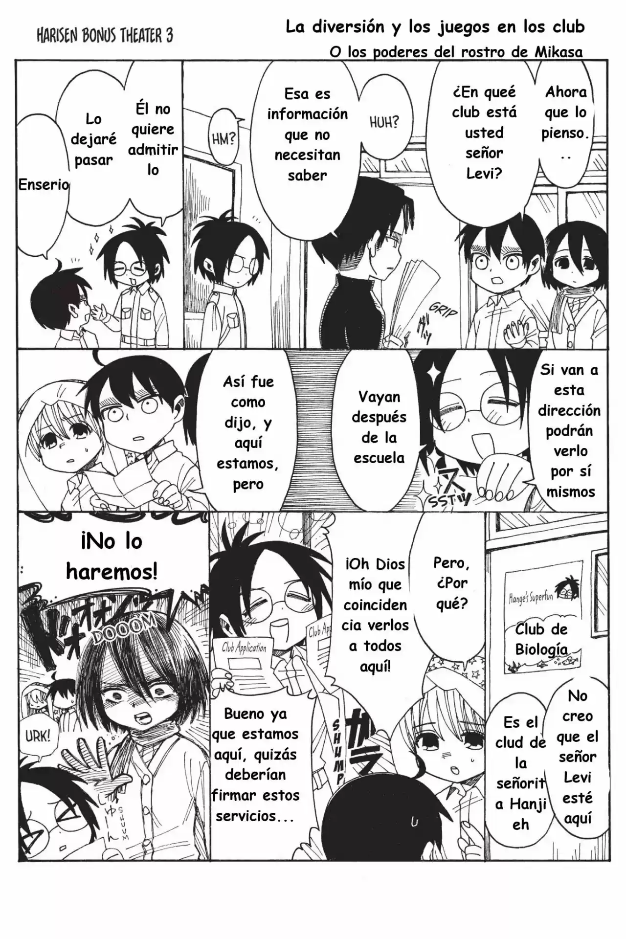 Shingeki! Kyojin Chuugakkou Mare Academy - Capítulo 7 - Página 20 - LectorTMOo