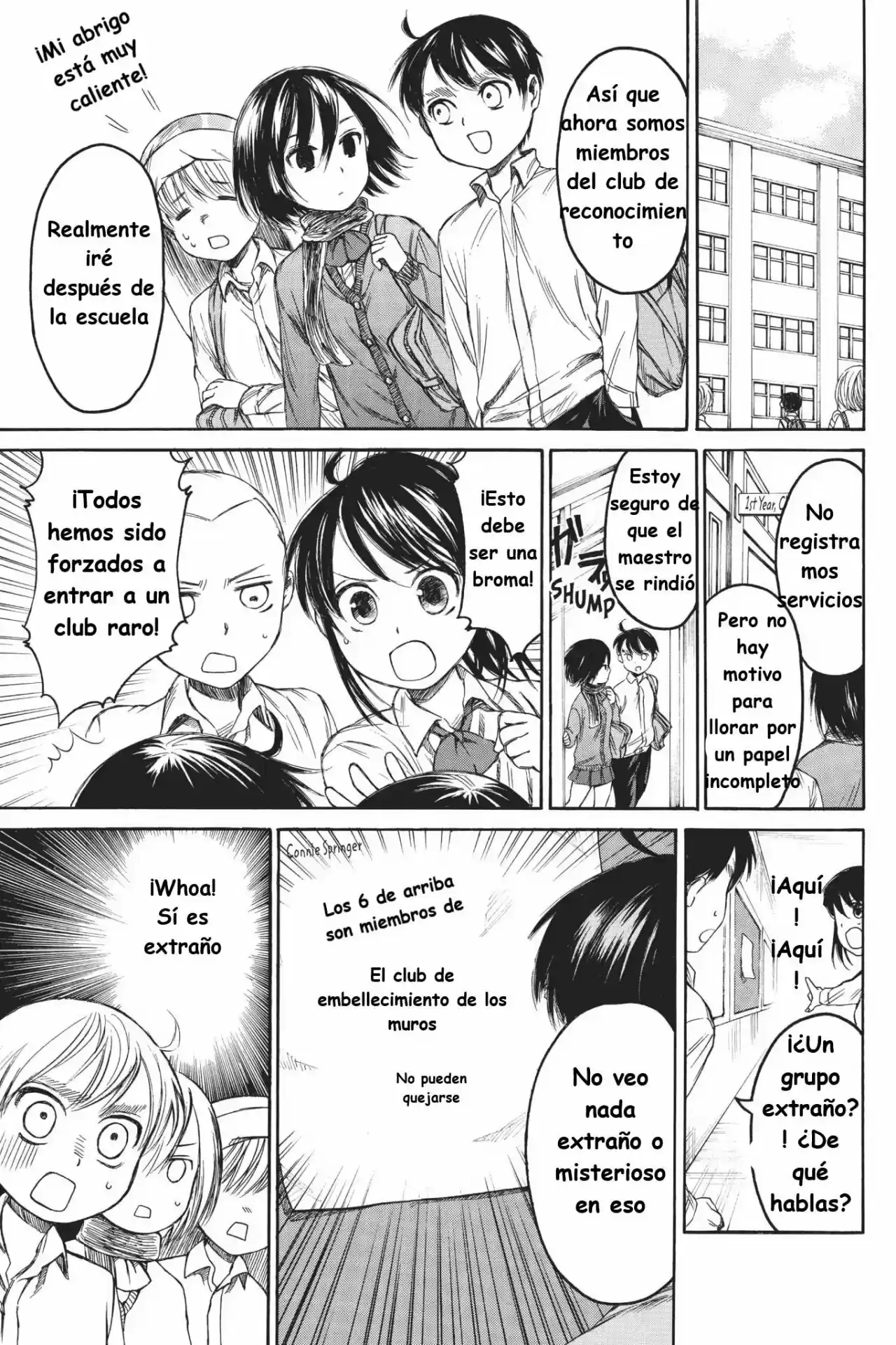 Shingeki! Kyojin Chuugakkou Mare Academy - Capítulo 8 - Página 1 - LectorTMOo