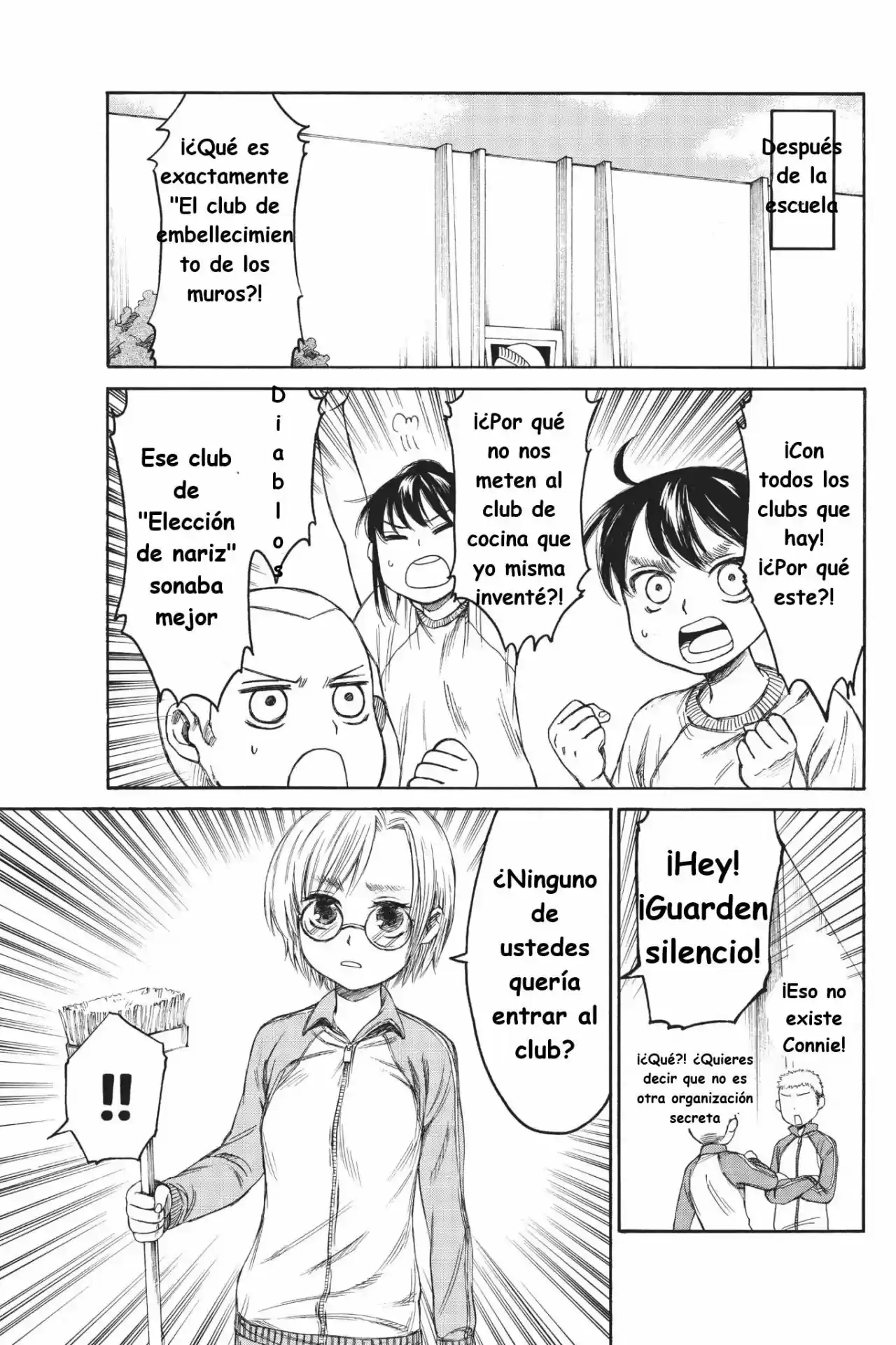 Shingeki! Kyojin Chuugakkou Mare Academy - Capítulo 8 - Página 3 - LectorTMOo