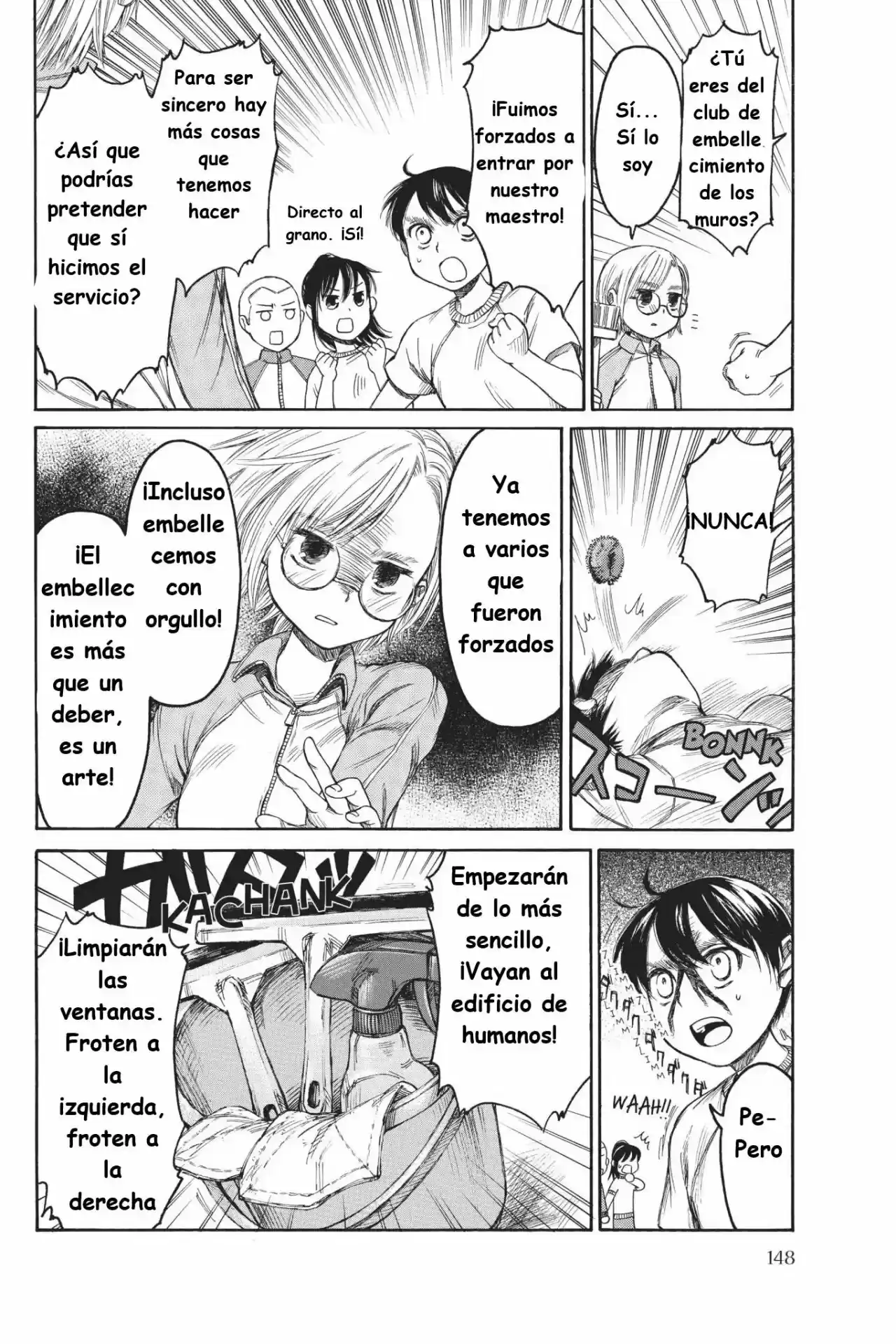 Shingeki! Kyojin Chuugakkou Mare Academy - Capítulo 8 - Página 4 - LectorTMOo