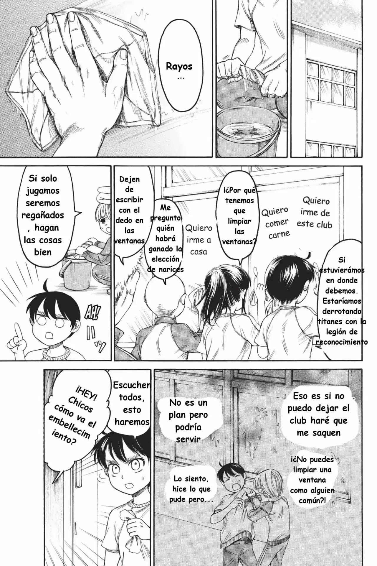 Shingeki! Kyojin Chuugakkou Mare Academy - Capítulo 8 - Página 5 - LectorTMOo