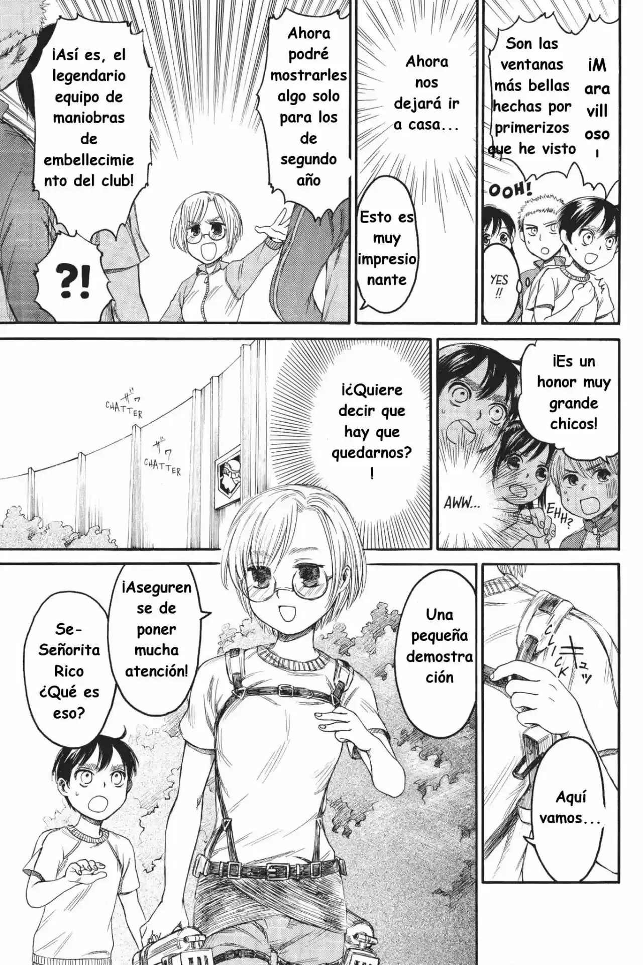 Shingeki! Kyojin Chuugakkou Mare Academy - Capítulo 8 - Página 9 - LectorTMOo