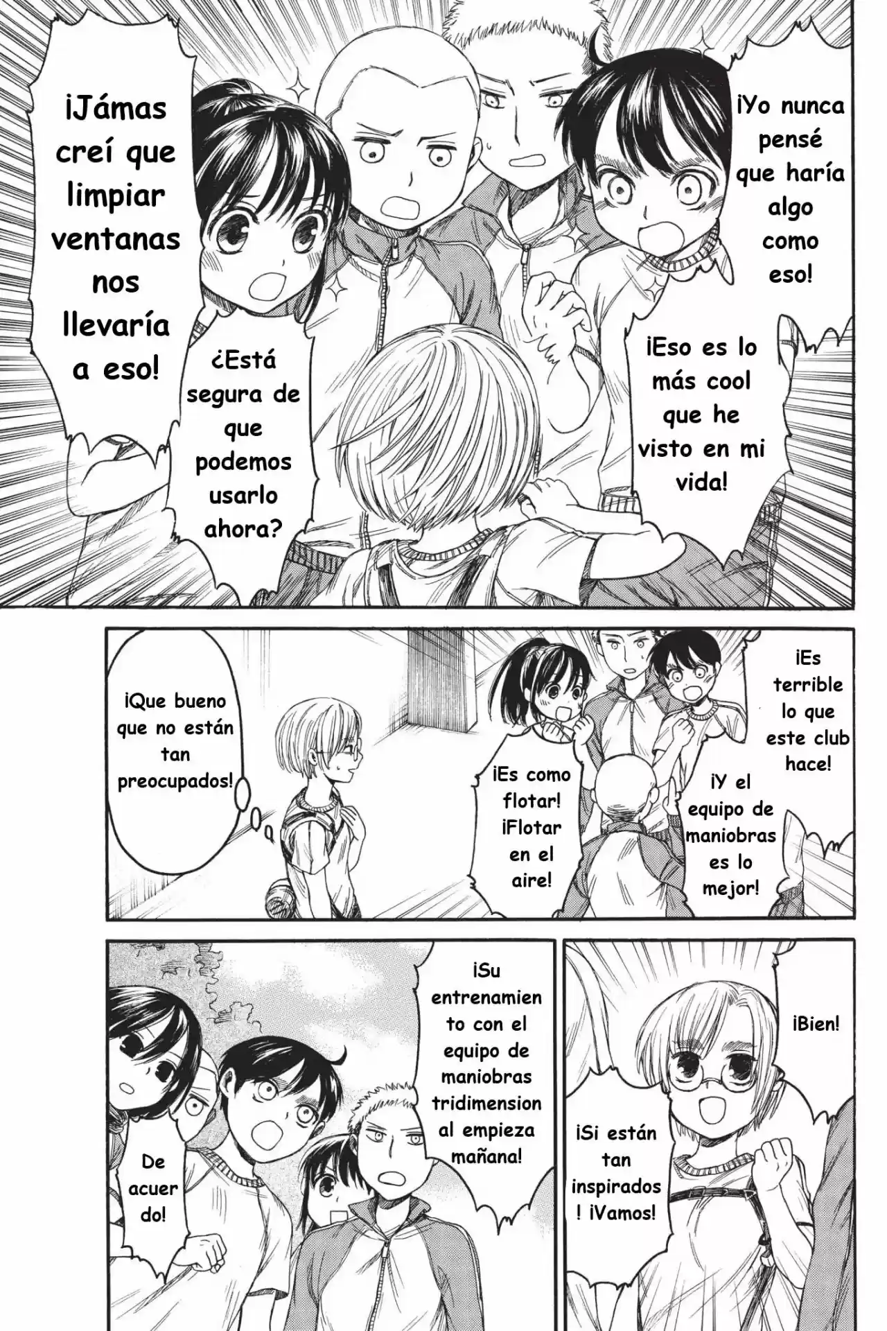 Shingeki! Kyojin Chuugakkou Mare Academy - Capítulo 8 - Página 13 - LectorTMOo