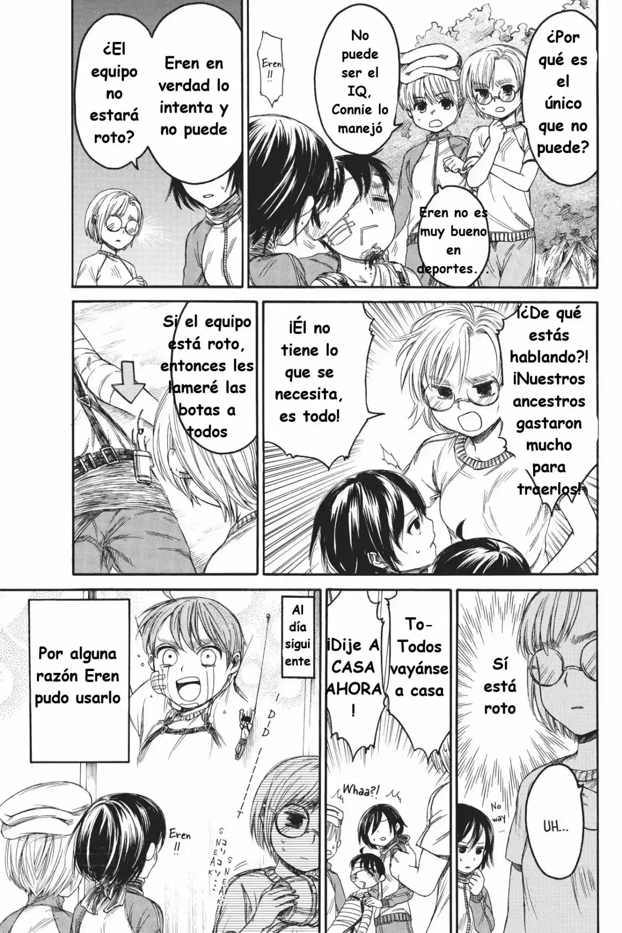 Shingeki! Kyojin Chuugakkou Mare Academy - Capítulo 8 - Página 15 - LectorTMOo