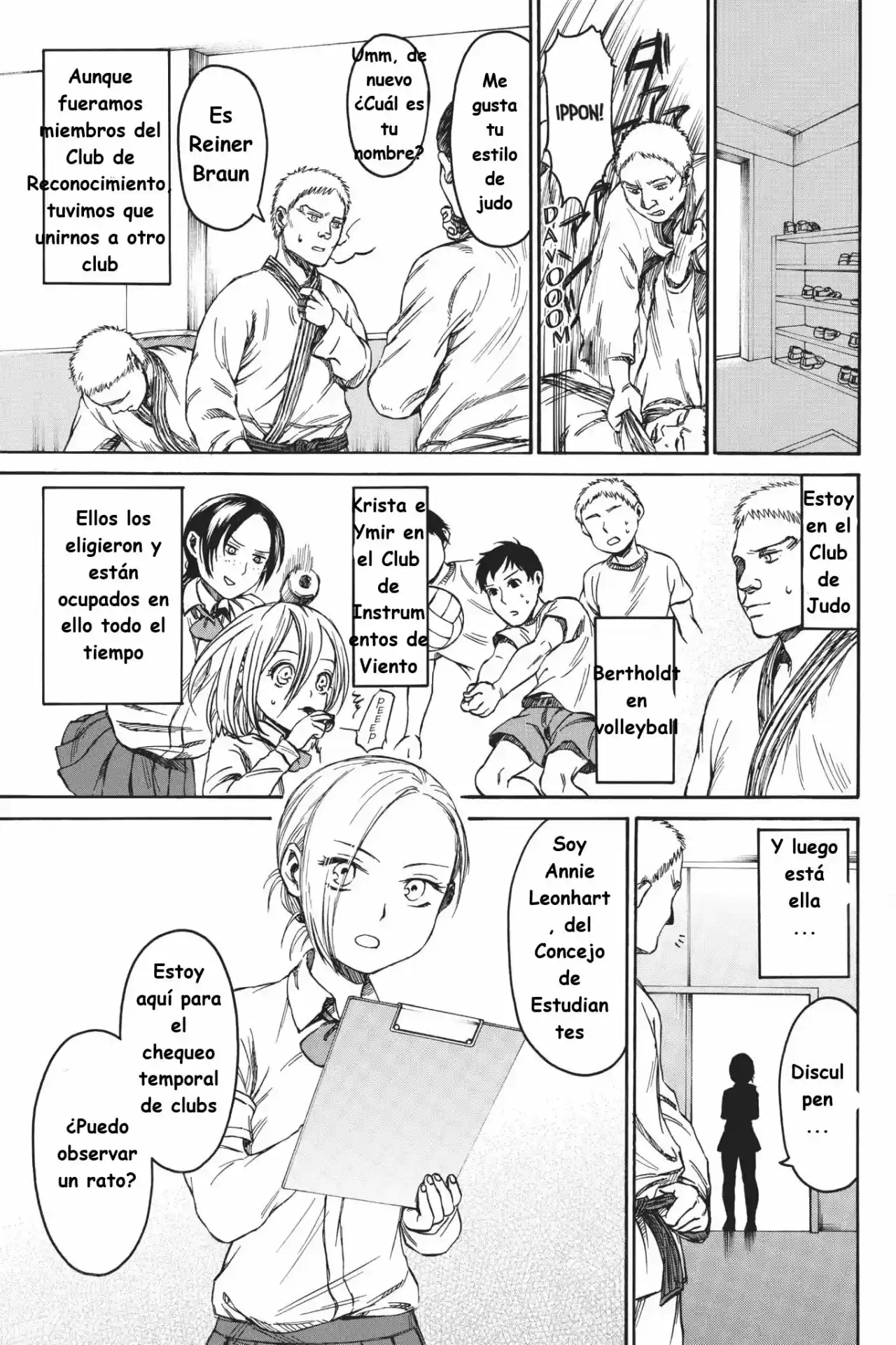 Shingeki! Kyojin Chuugakkou Mare Academy - Capítulo 9 - Página 2 - LectorTMOo
