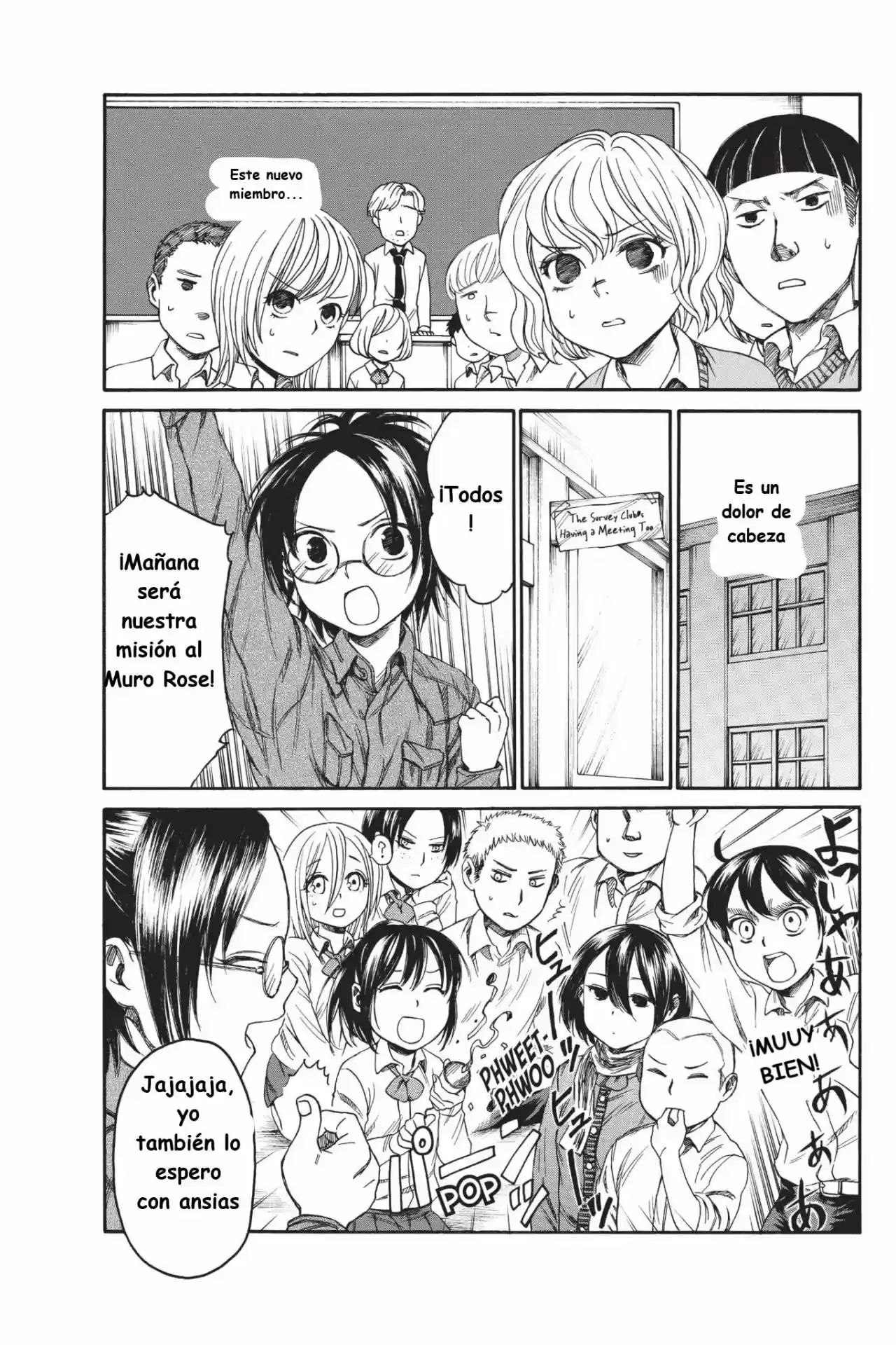 Shingeki! Kyojin Chuugakkou Mare Academy - Capítulo 9 - Página 8 - LectorTMOo