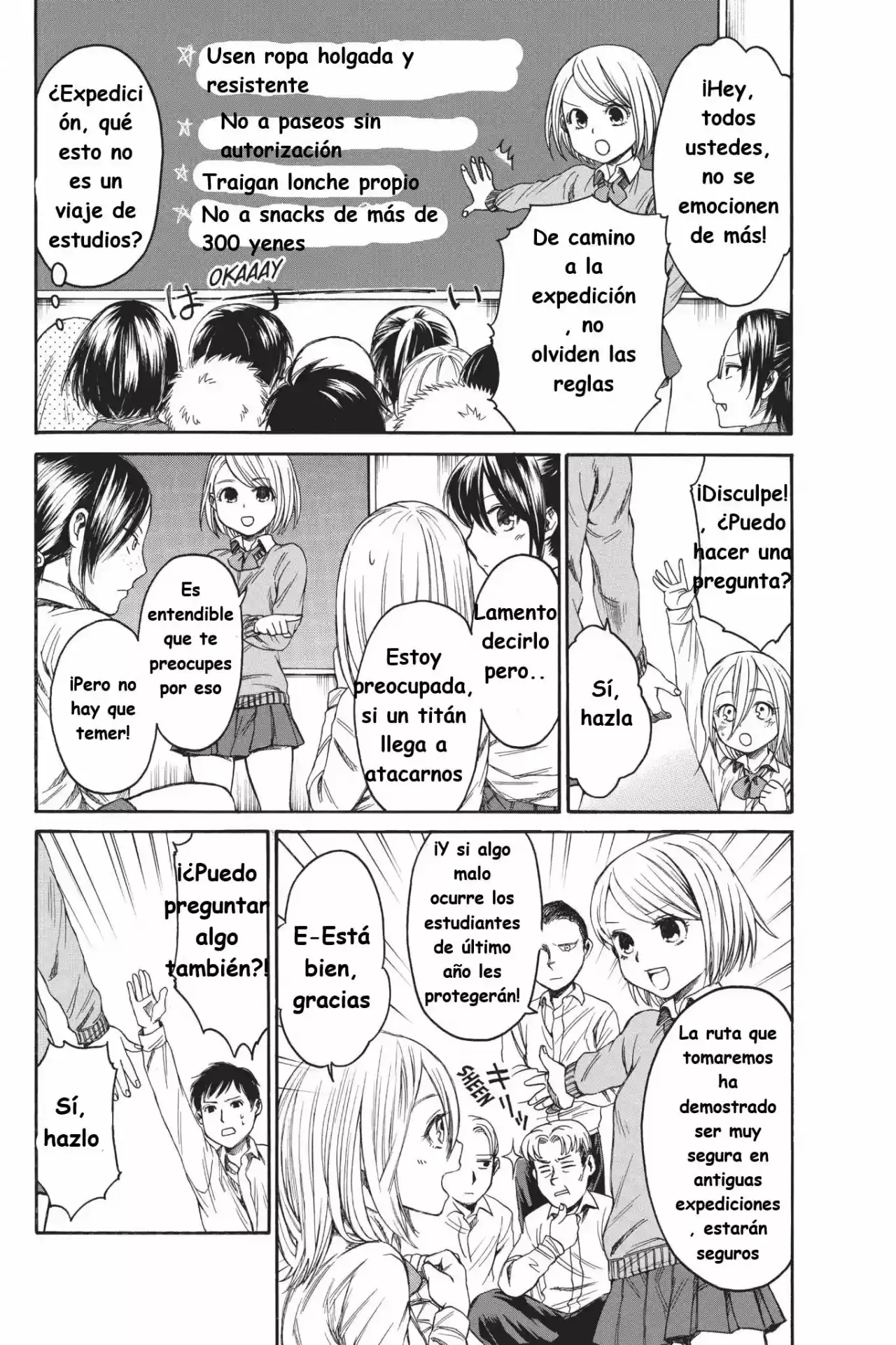 Shingeki! Kyojin Chuugakkou Mare Academy - Capítulo 9 - Página 9 - LectorTMOo