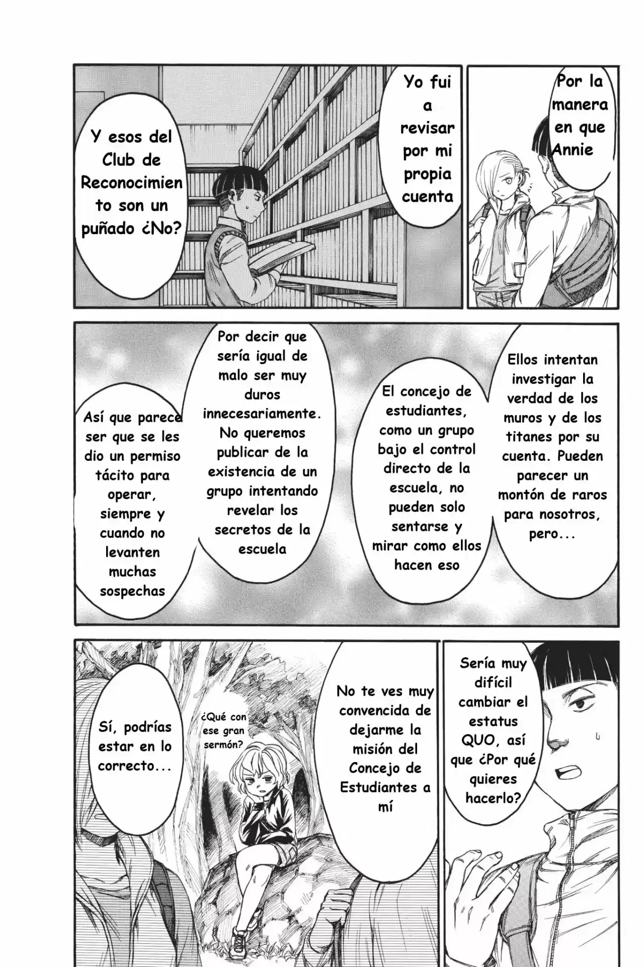 Shingeki! Kyojin Chuugakkou Mare Academy - Capítulo 9 - Página 12 - LectorTMOo