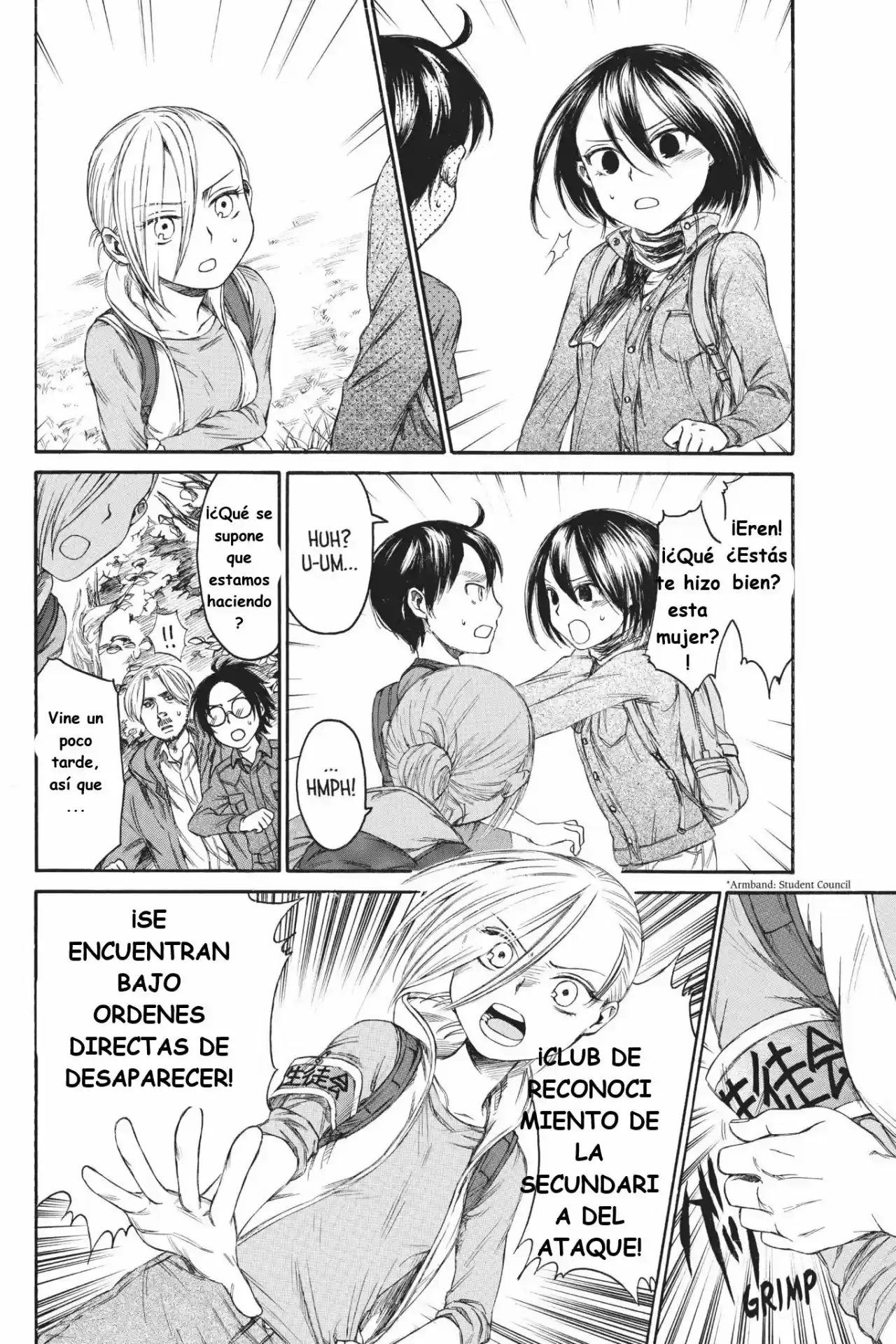 Shingeki! Kyojin Chuugakkou Mare Academy - Capítulo 9 - Página 17 - LectorTMOo