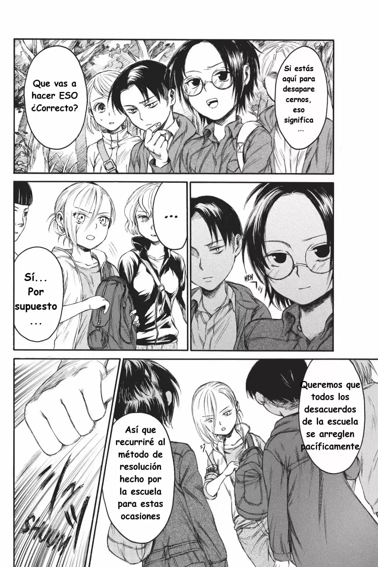 Shingeki! Kyojin Chuugakkou Mare Academy - Capítulo 9 - Página 19 - LectorTMOo