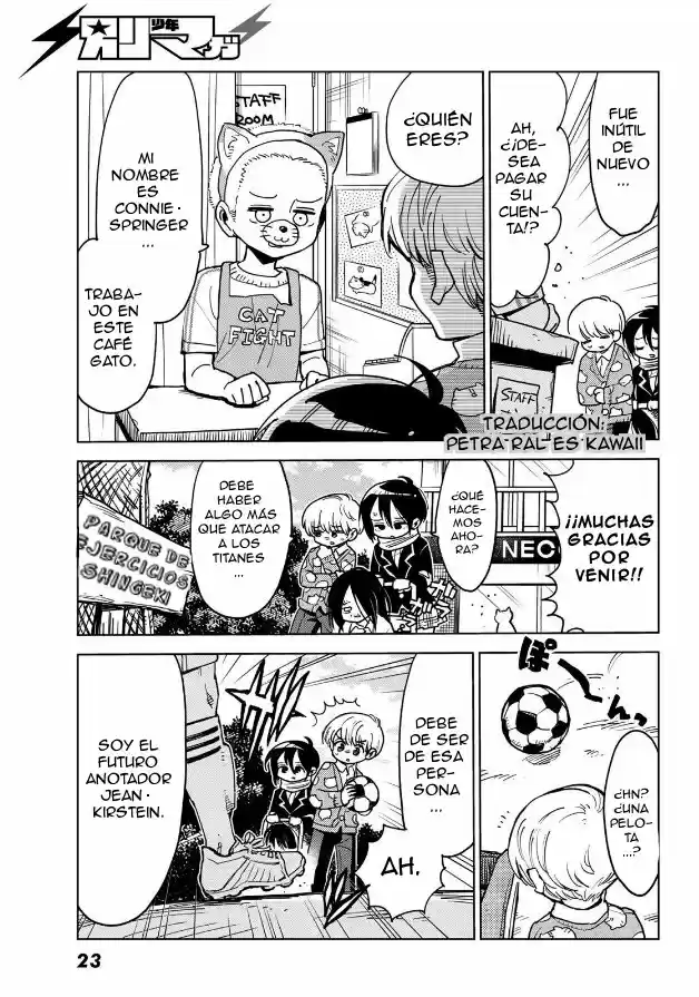 Shingeki! Kyojin Chuugakkou Mare Academy - Capítulo 1 - Página 14 - LectorTMOo