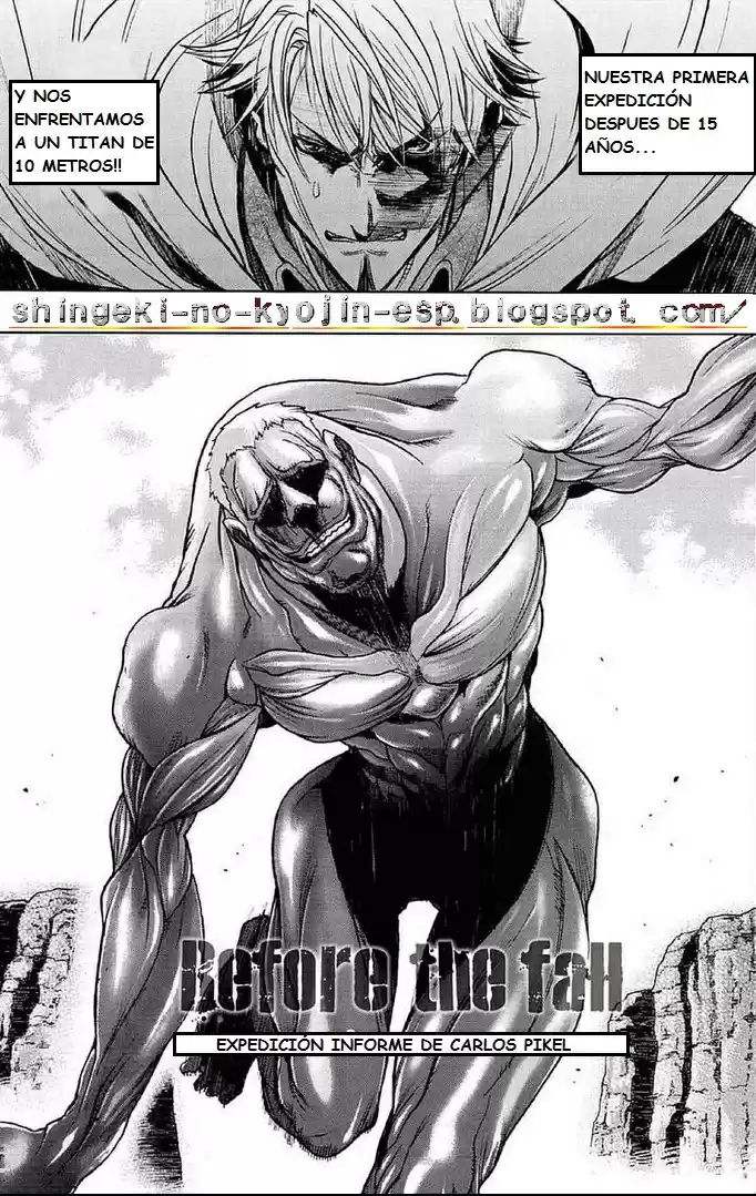 Shingeki No Kyojin - Hanano (doujinshi) - Capítulo 10.5 - Página 1 - LectorTMOo