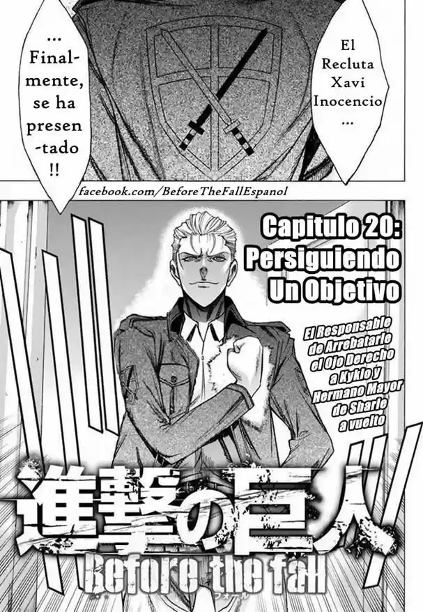 Shingeki No Kyojin - Hanano (doujinshi) - Capítulo 20 - Página 1 - LectorTMOo