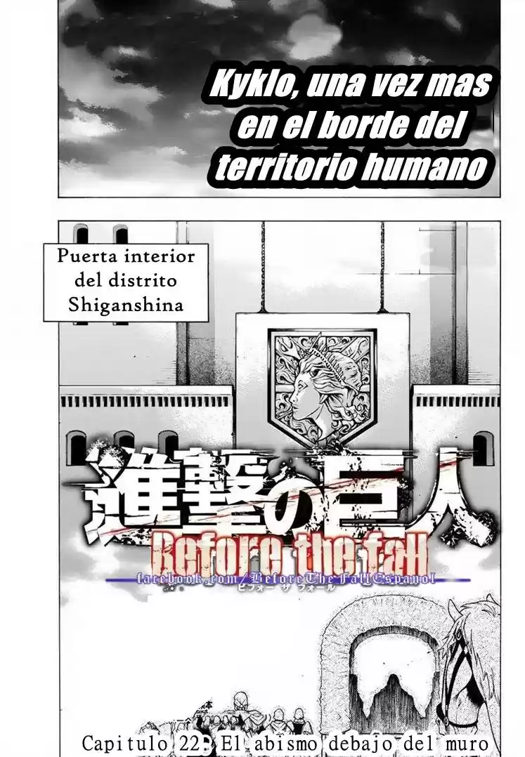 Shingeki No Kyojin - Hanano (doujinshi) - Capítulo 22 - Página 1 - LectorTMOo