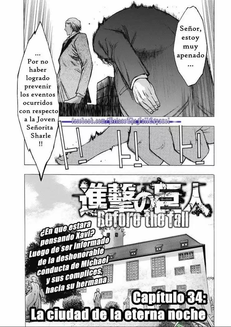 Shingeki No Kyojin - Hanano (doujinshi) - Capítulo 34 - Página 1 - LectorTMOo