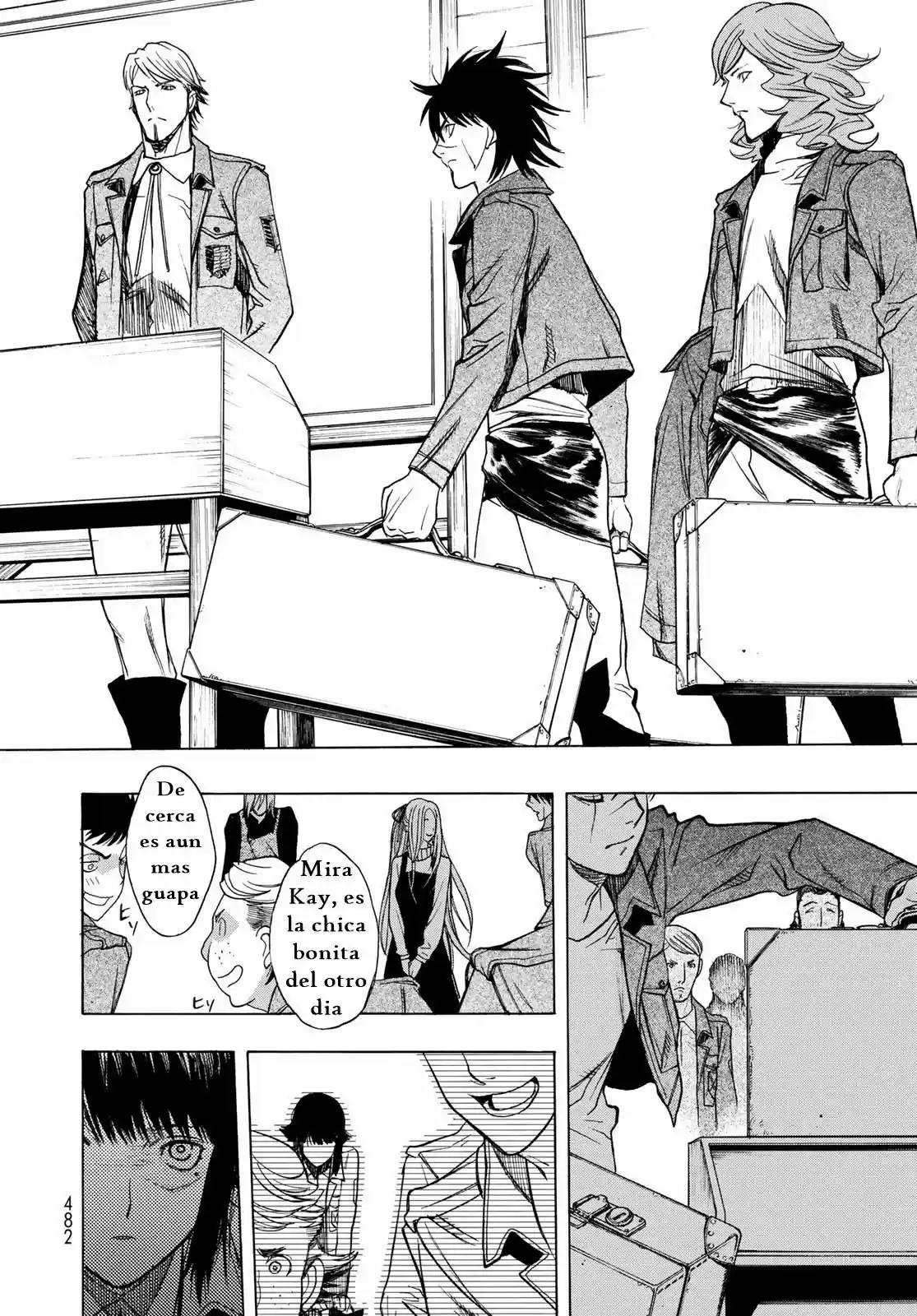 Shingeki No Kyojin - Hanano (doujinshi) - Capítulo 51 - Página 4 - LectorTMOo