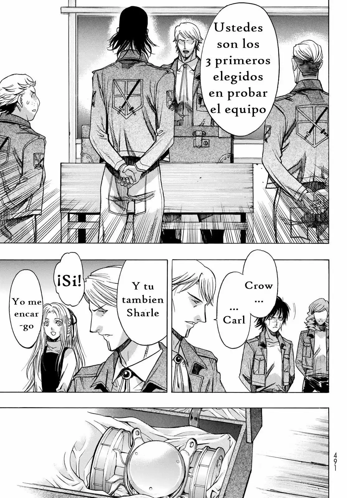 Shingeki No Kyojin - Hanano (doujinshi) - Capítulo 51 - Página 13 - LectorTMOo