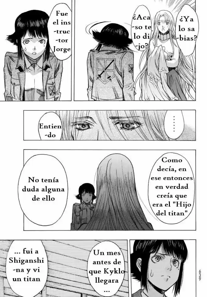 Shingeki No Kyojin - Hanano (doujinshi) - Capítulo 52 - Página 23 - LectorTMOo