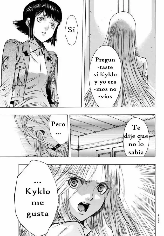 Shingeki No Kyojin - Hanano (doujinshi) - Capítulo 52 - Página 33 - LectorTMOo