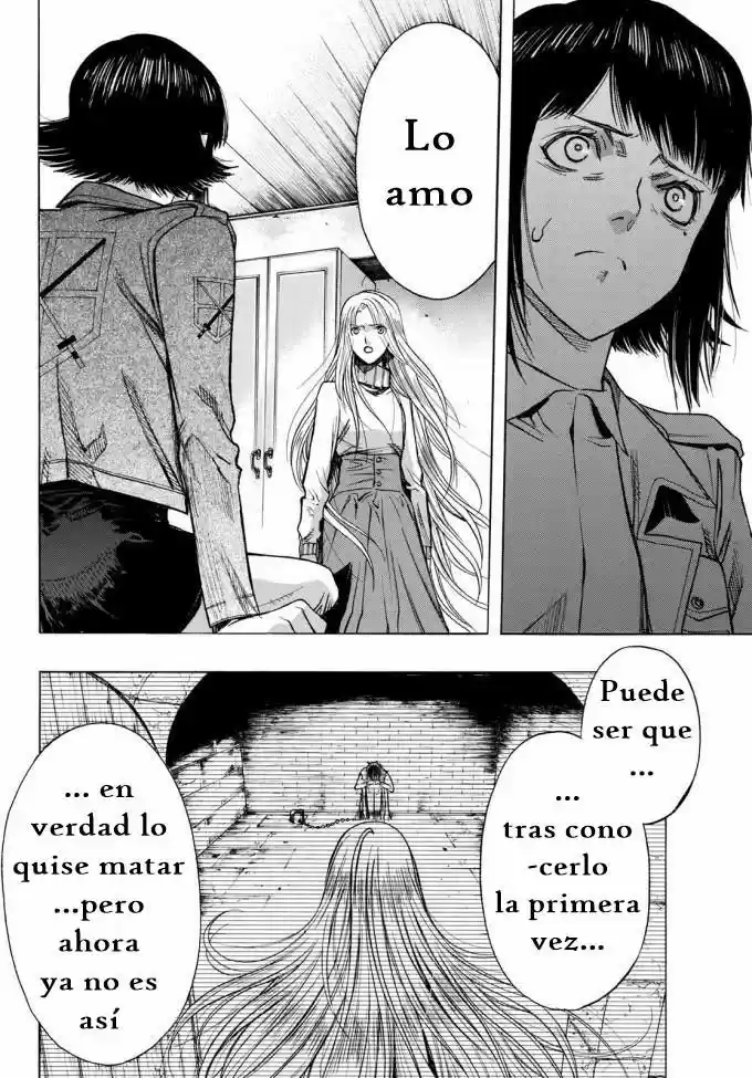 Shingeki No Kyojin - Hanano (doujinshi) - Capítulo 52 - Página 34 - LectorTMOo