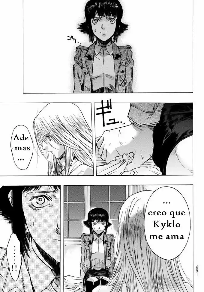 Shingeki No Kyojin - Hanano (doujinshi) - Capítulo 52 - Página 35 - LectorTMOo