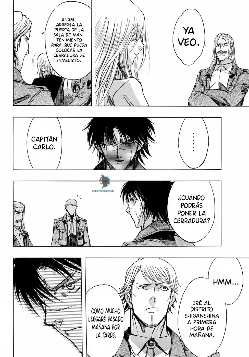 Shingeki No Kyojin - Hanano (doujinshi) - Capítulo 54 - Página 35 - LectorTMOo