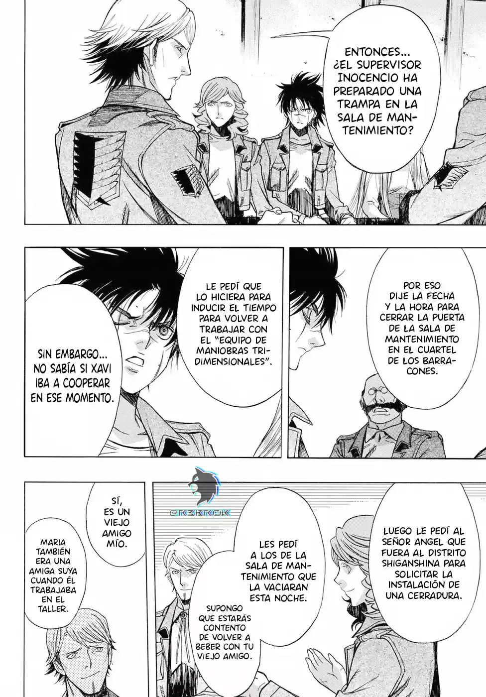 Shingeki No Kyojin - Hanano (doujinshi) - Capítulo 56 - Página 18 - LectorTMOo