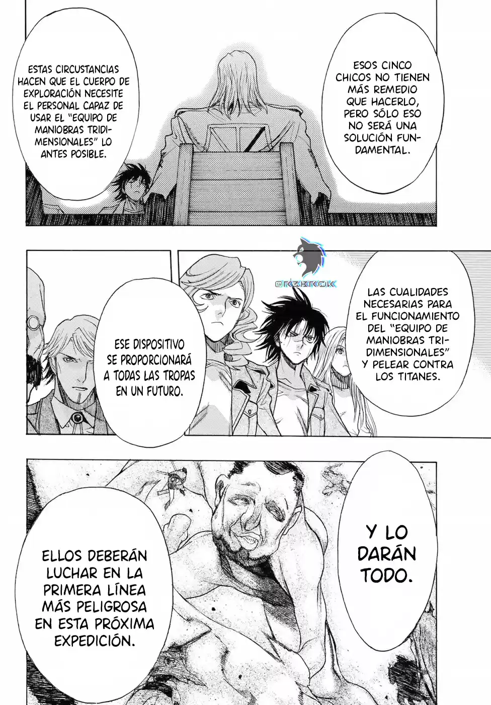 Shingeki No Kyojin - Hanano (doujinshi) - Capítulo 56 - Página 40 - LectorTMOo