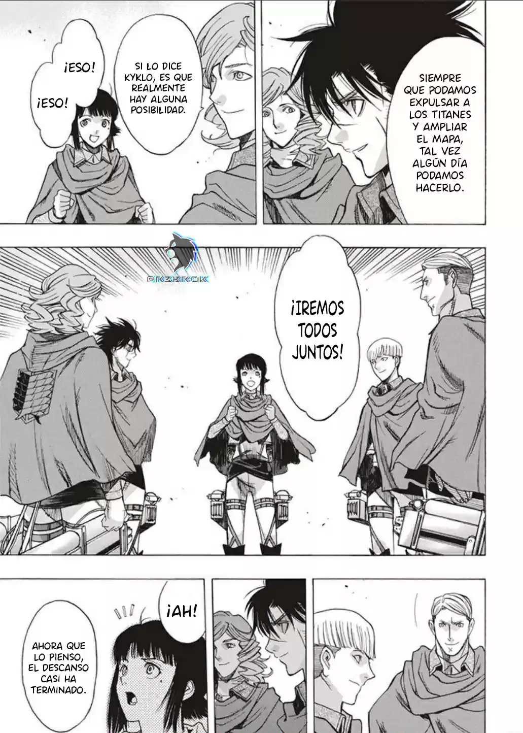 Shingeki No Kyojin - Hanano (doujinshi) - Capítulo 59 - Página 34 - LectorTMOo