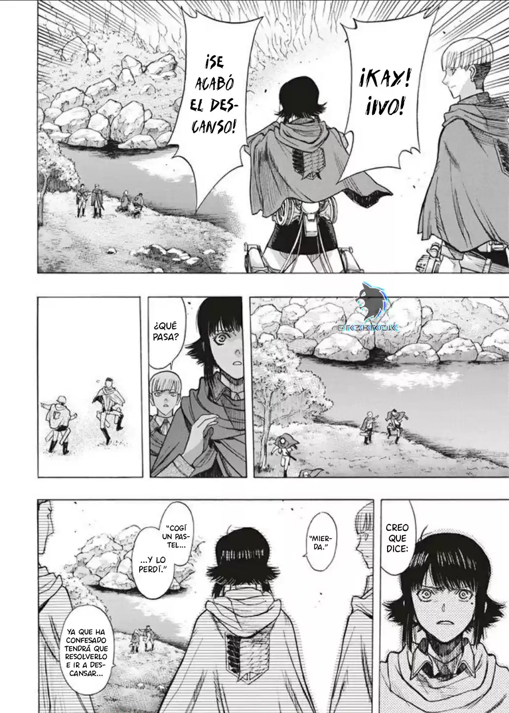Shingeki No Kyojin - Hanano (doujinshi) - Capítulo 59 - Página 35 - LectorTMOo