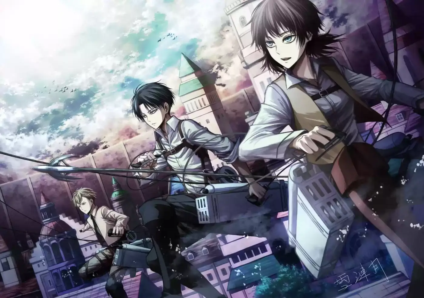 Shingeki No Kyojin - Hanano (doujinshi) - Capítulo 4 - Página 12 - LectorTMOo