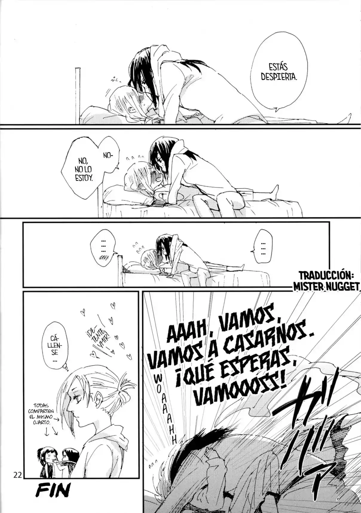 Shingeki No Kyojin - Honey! ~ Yumikuri Anthology~ (Doujinshi) - Capítulo 3 - Página 3 - LectorTMOo